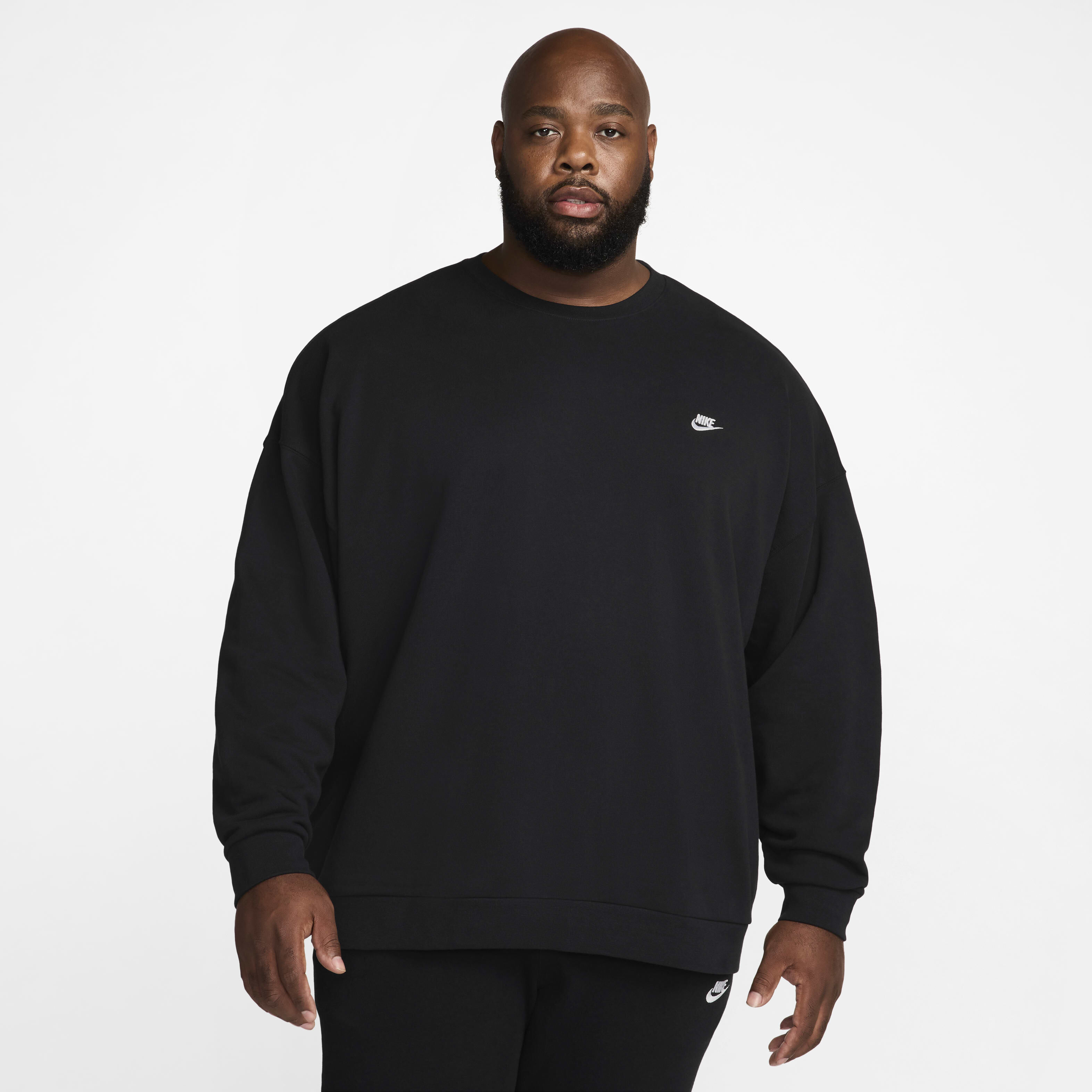 Buy Nike Club Fleece Men's Oversized French Terry Crew