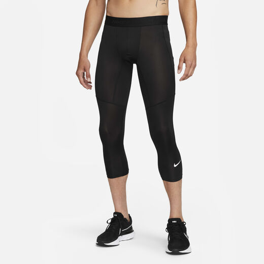 Leggings-Nike, Nike Pro, Men's Dri-FIT 3/4-Length Fitness Tights
