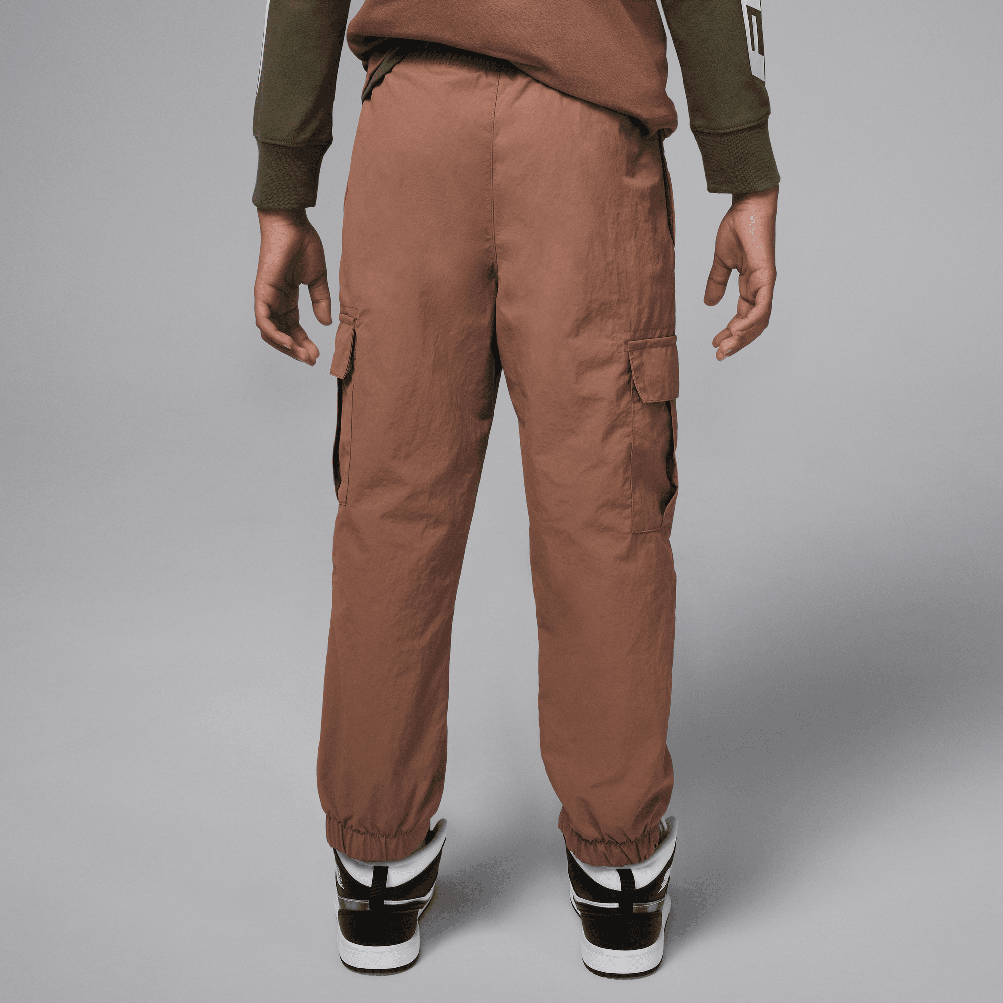 Buy Jordan Little Kids' MJ Double Cargo Pants Archaeo Brown