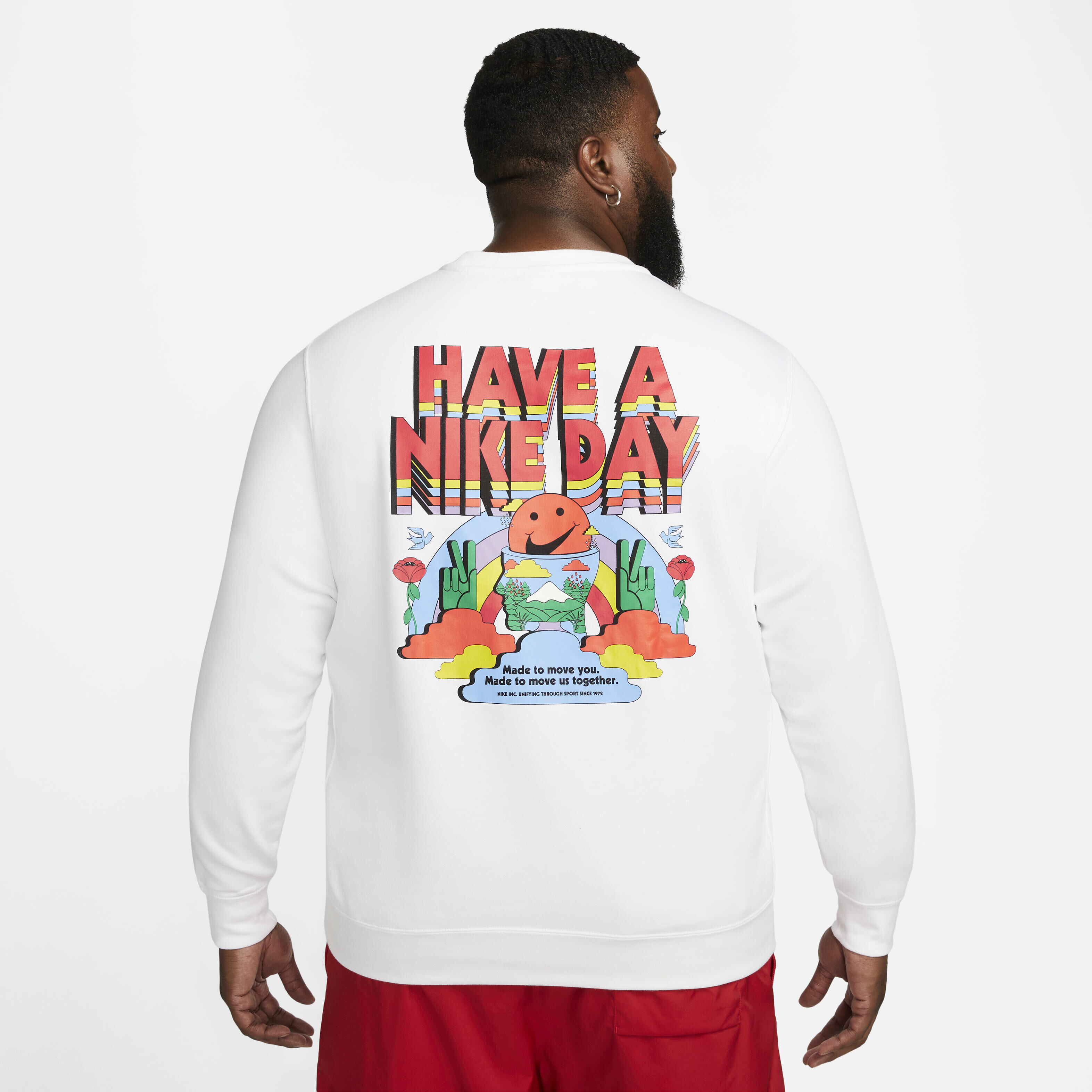 have a nike day sweatshirt