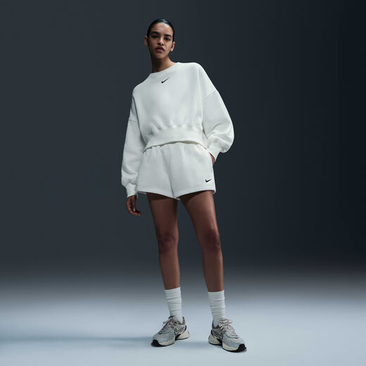 Shorts-Nike, Nike Sportswear Phoenix Fleece, Women's High-Waisted Loose Shorts