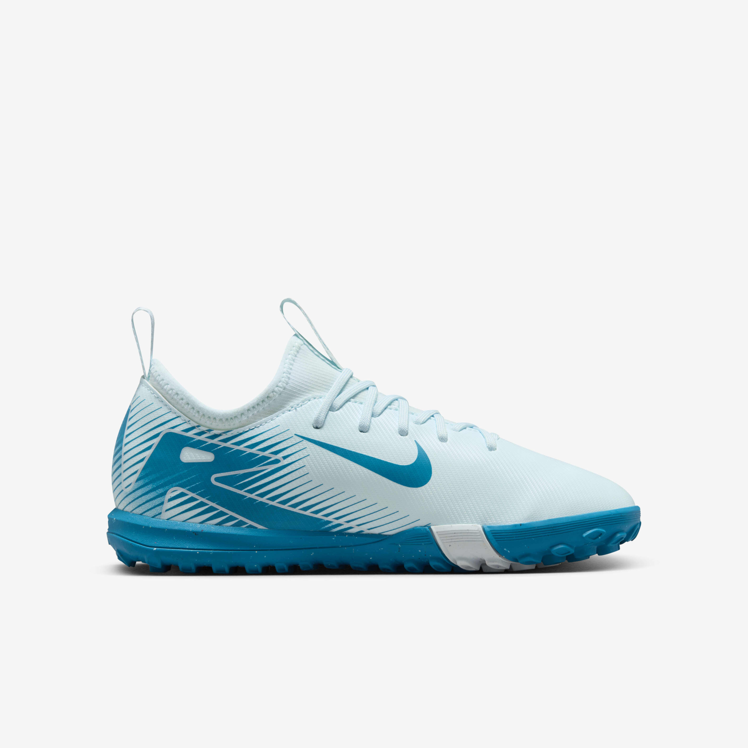 Buy Nike Jr. Mercurial Vapor 16 Academy Younger Older Kids TF Low Top Football Shoes Glacier Blue Blue Orbit Nike Kuwait Official