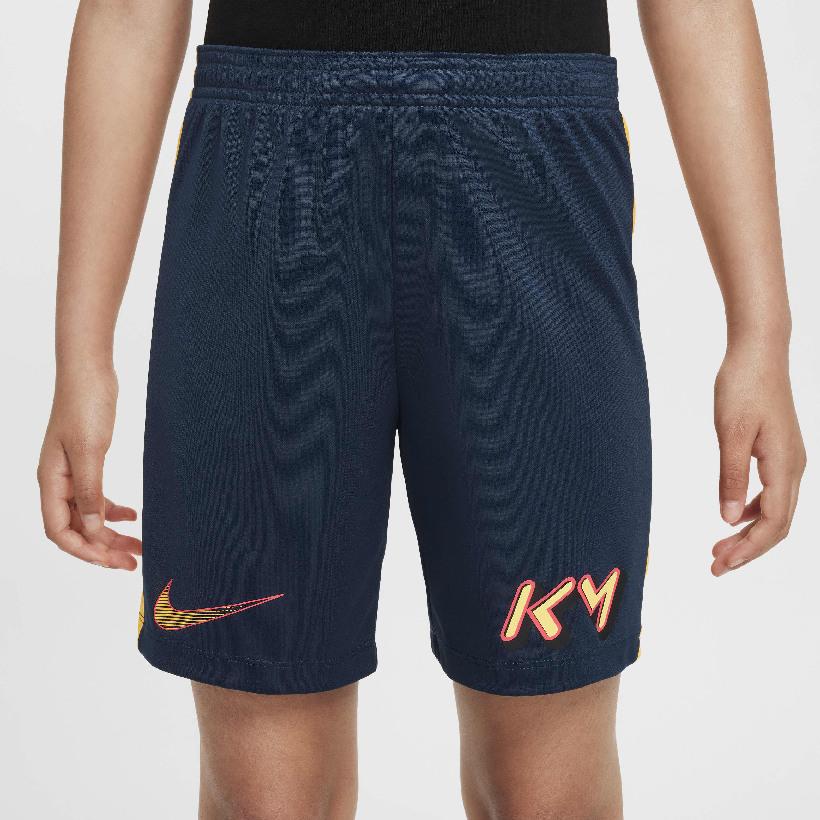 Navy nike football shorts top
