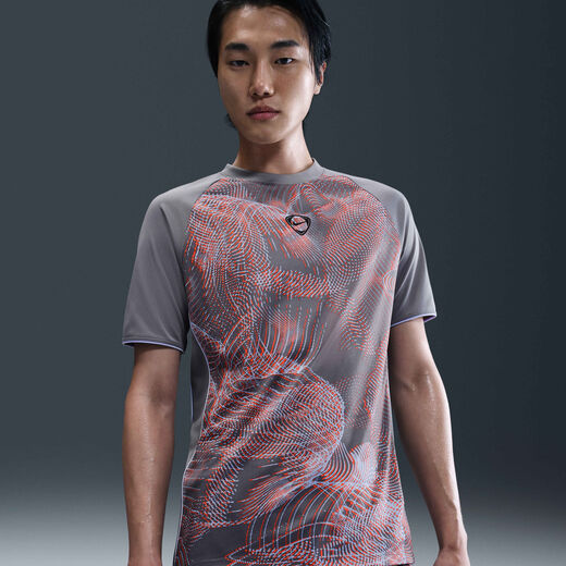 تشكيلة -نايكي, نايكي أكاديمي بلس, تيشيرت كرة القدم دراي-فت بأكمام قصيرة للرجال