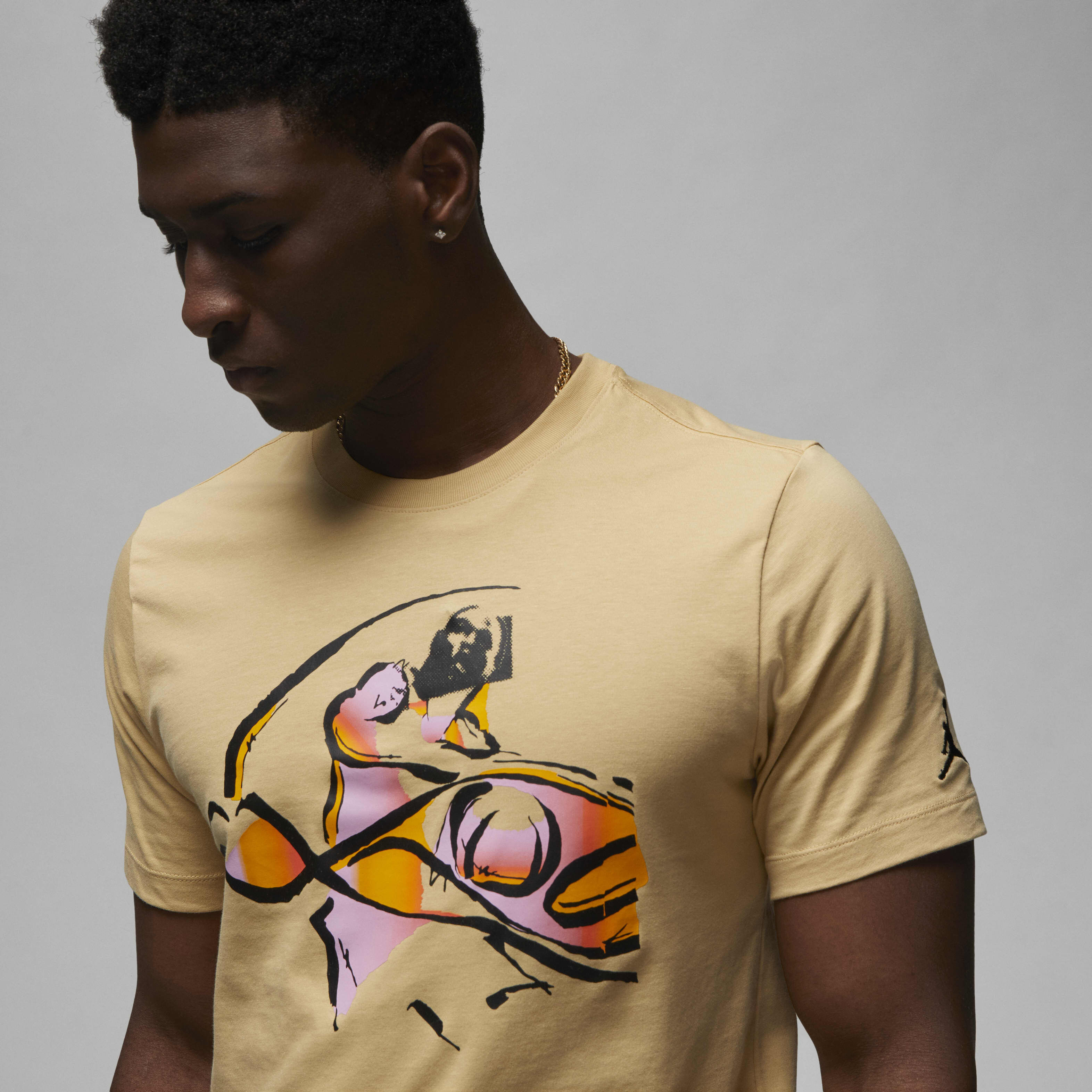 Buy Jordan Flight MVP Men's T-shirt - Sesame/Sundial/Black