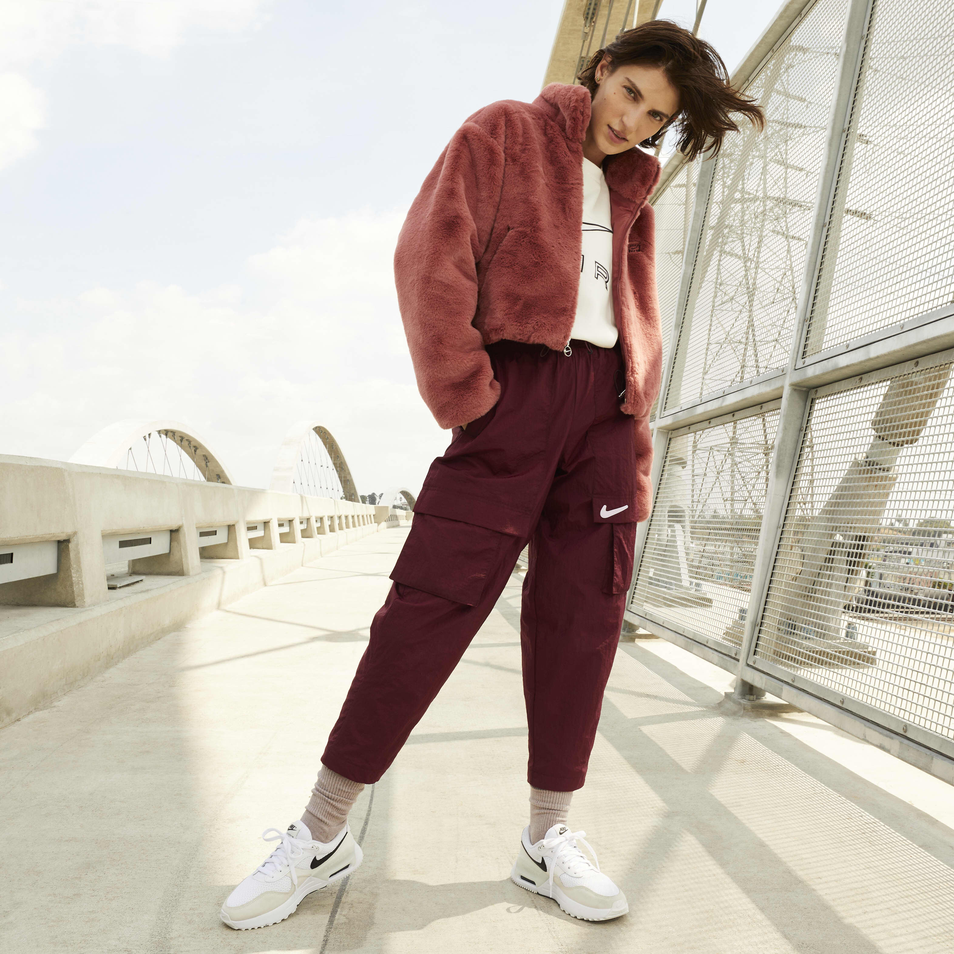 Red air max 9 outfit deals