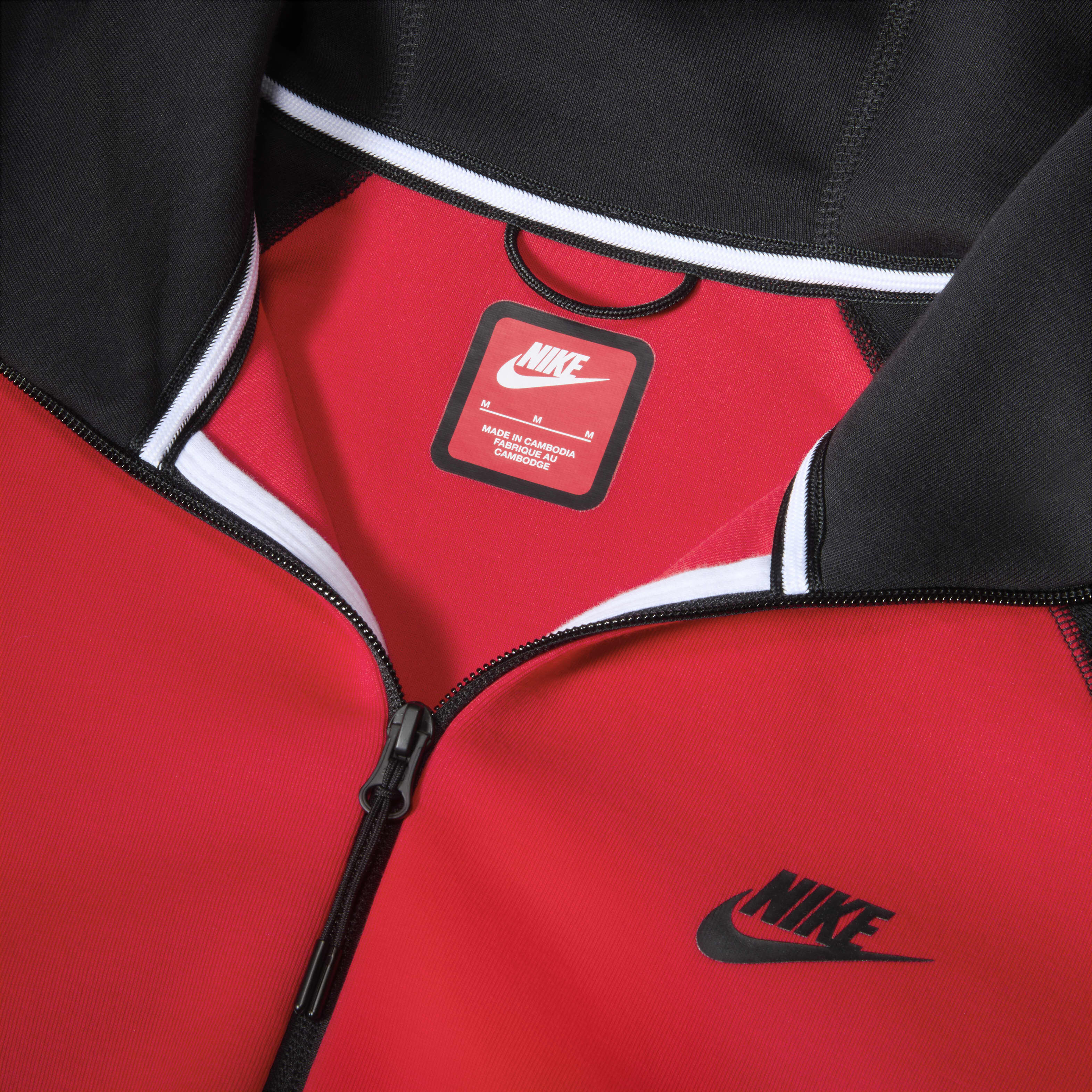 Buy Nike Sportswear Tech Fleece Windrunner Men's Full-Zip Hoodie - White/Black/University Red/Black | Nike Kuwait Official Buy Nike Sportswear Tech Fleece Windrunner Men's Full-Zip Hoodie - White/Black/University Red/Black | Nike Kuwait Official