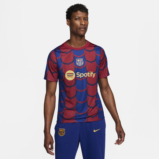 برشلونة-نايكي, F.C. برشلونة اكاديمي برو SE, تيشيرت كرة القدم للإحماء نايكي دراي-فت للرجال