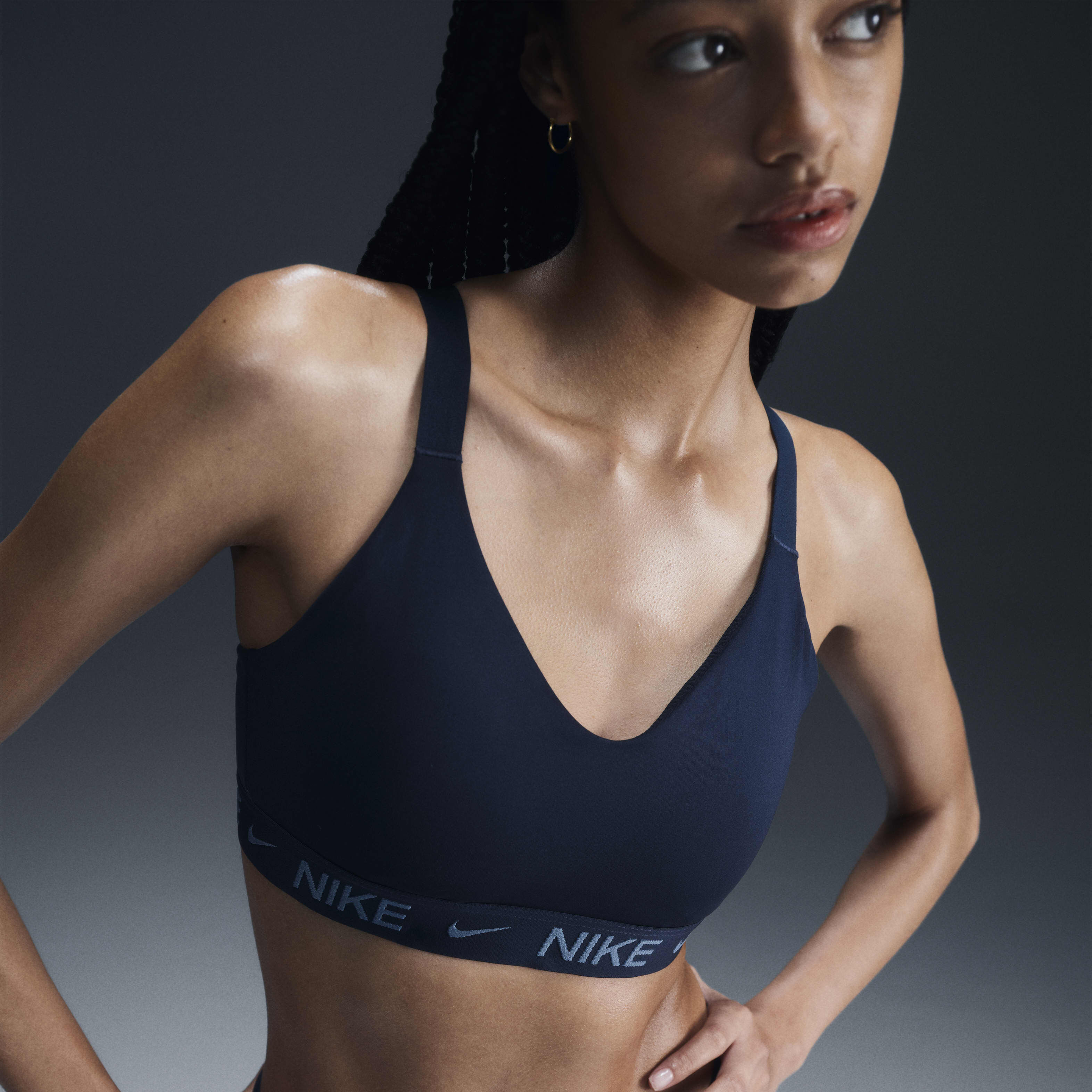 Buy Nike Indy Medium Support Women s Padded Adjustable Sports Bra Nike Kuwait Official