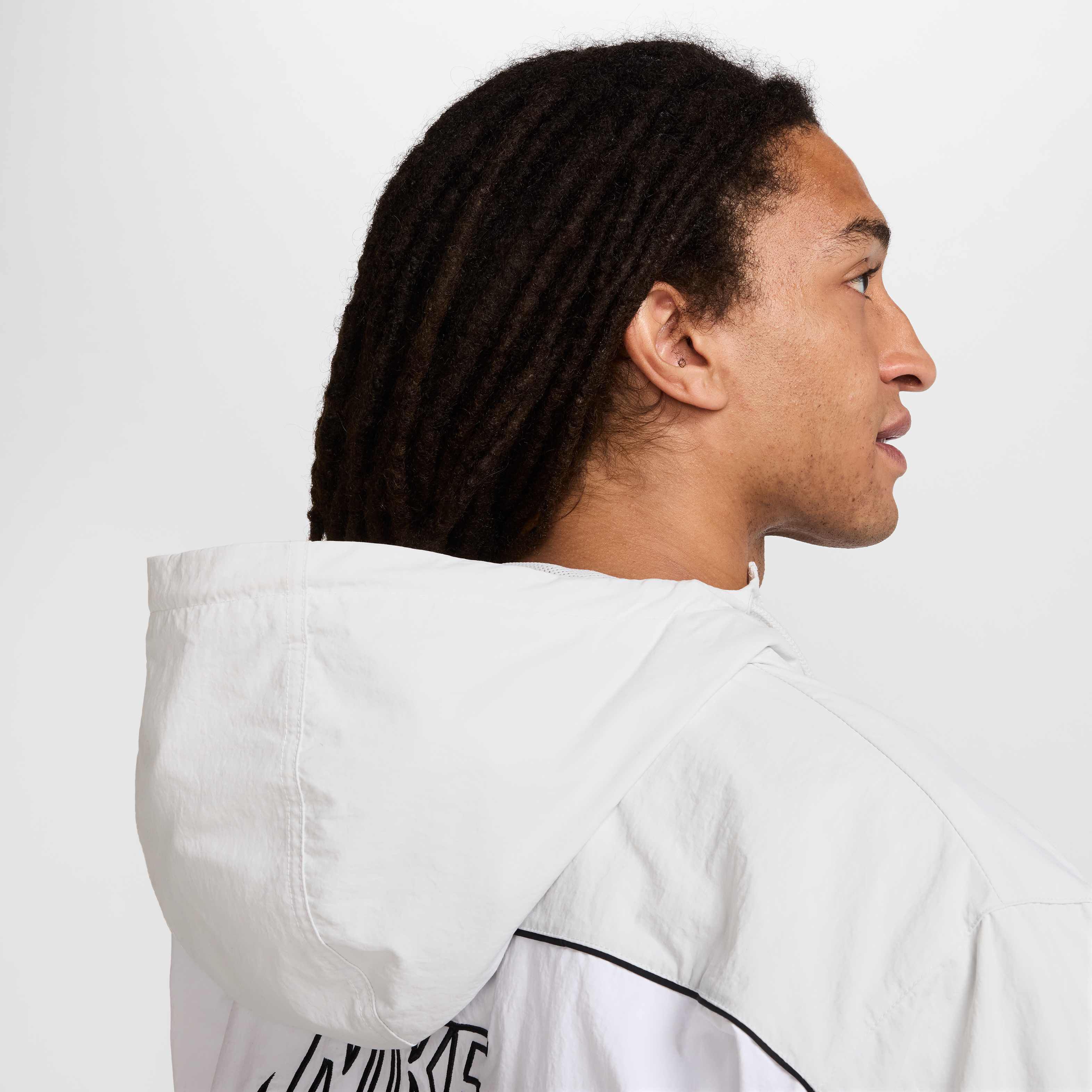Buy Nike Club Men's Hooded Jacket - Photon Dust/White/White