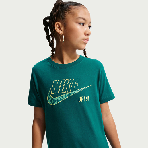 Brazil-Nike, Brazil, Older Kids' Nike Football T-Shirt