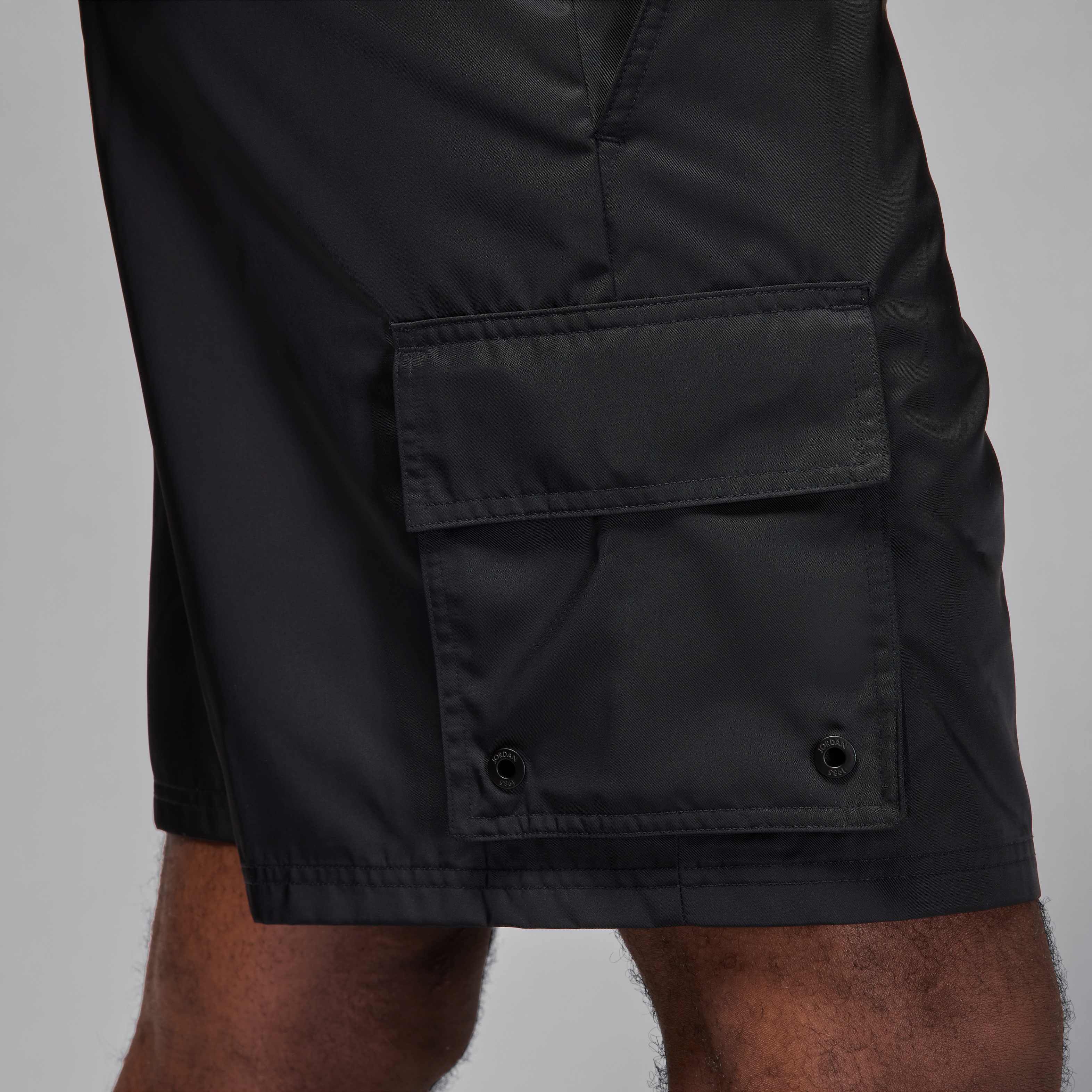 Buy Jordan Brooklyn Men's Cargo Shorts - Black/Iron Grey @ Nike Kuwait