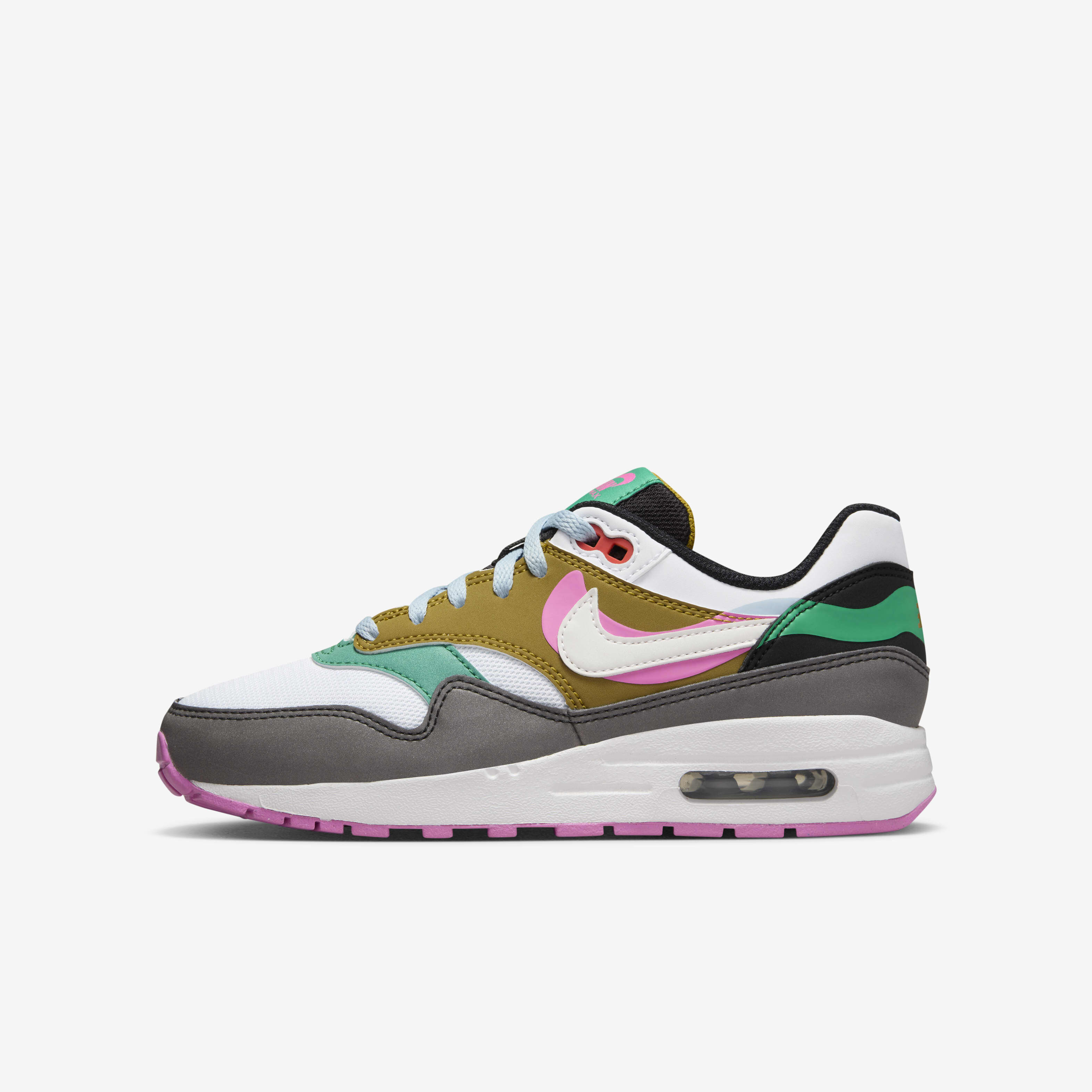 Nike air max green kids shop