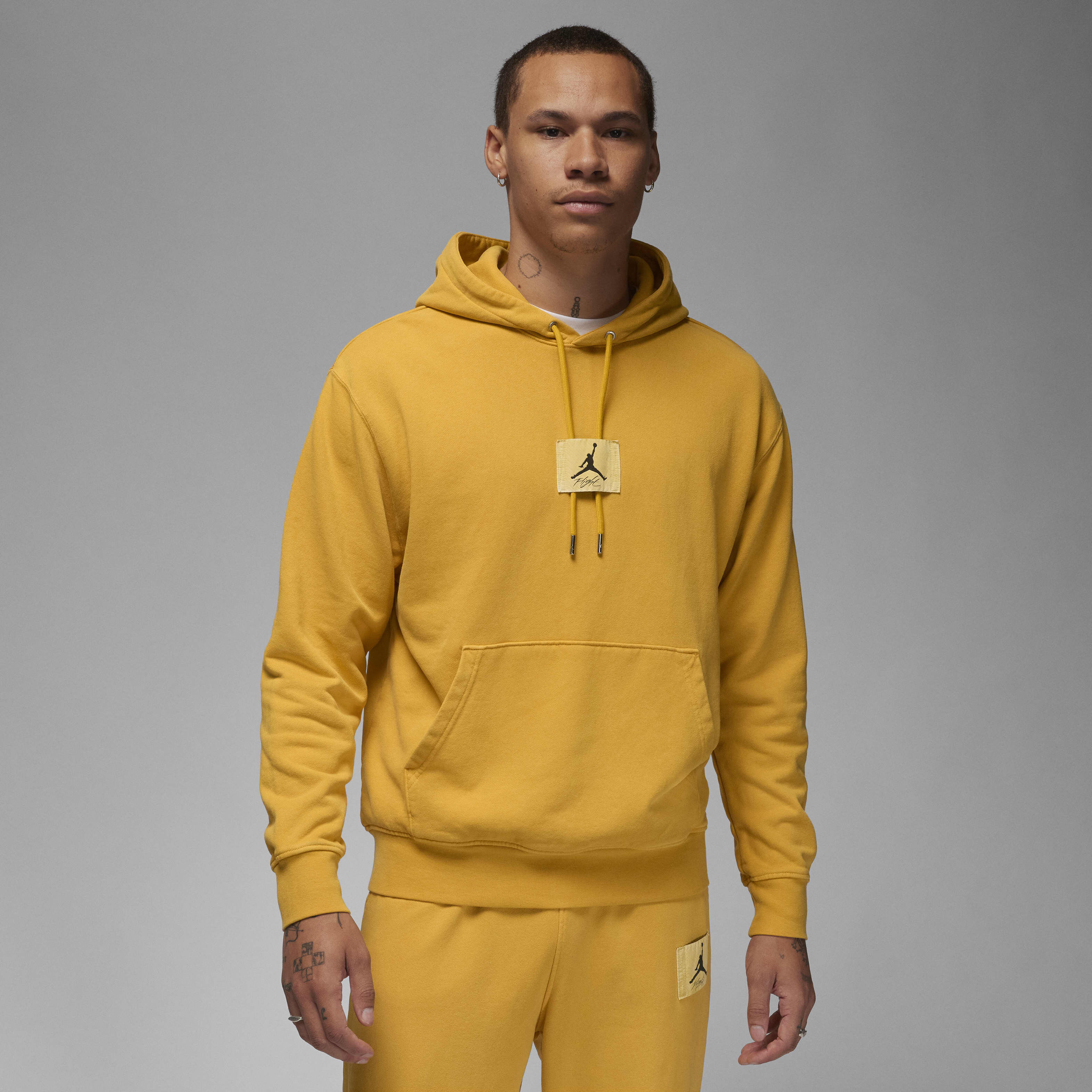 Buy Jordan Flight Fleece Men s Washed Pullover Hoodie Nike Kuwait Official