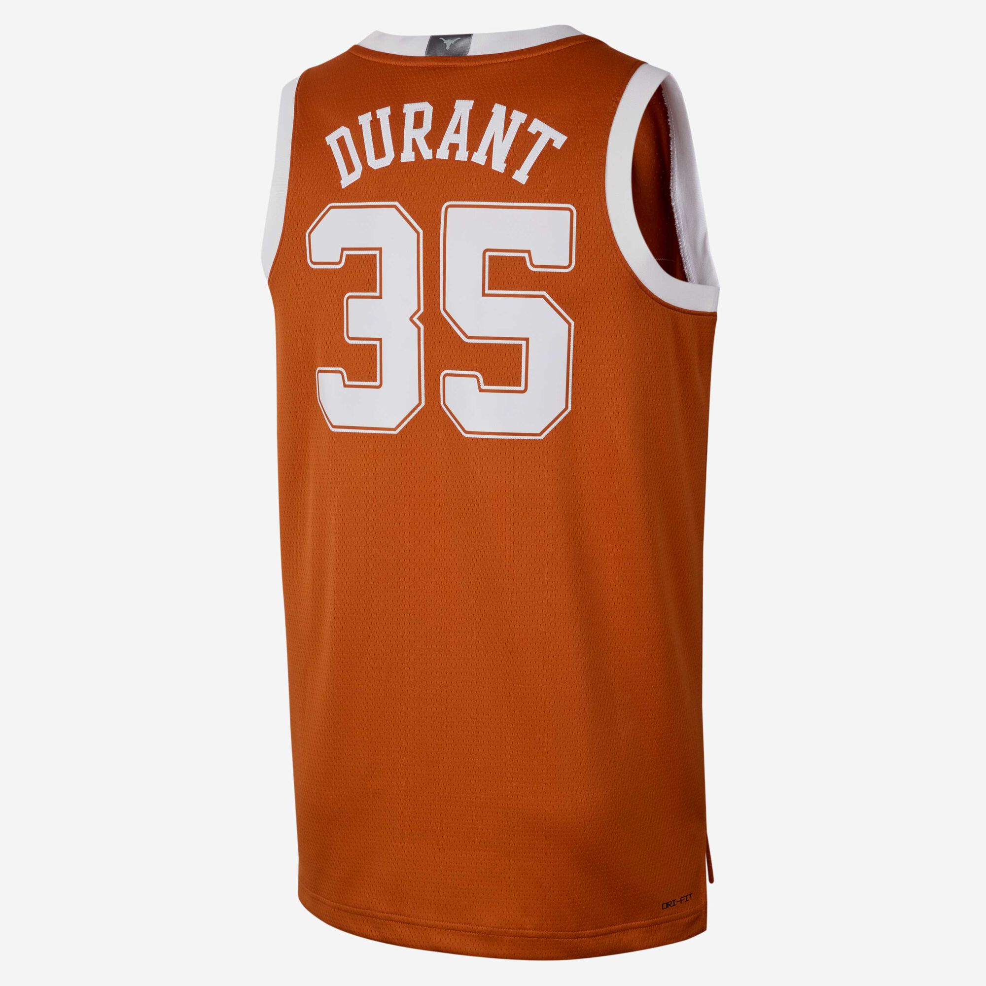 Buy Nike College Dri-FIT (Texas) (Kevin Durant) Men's Limited