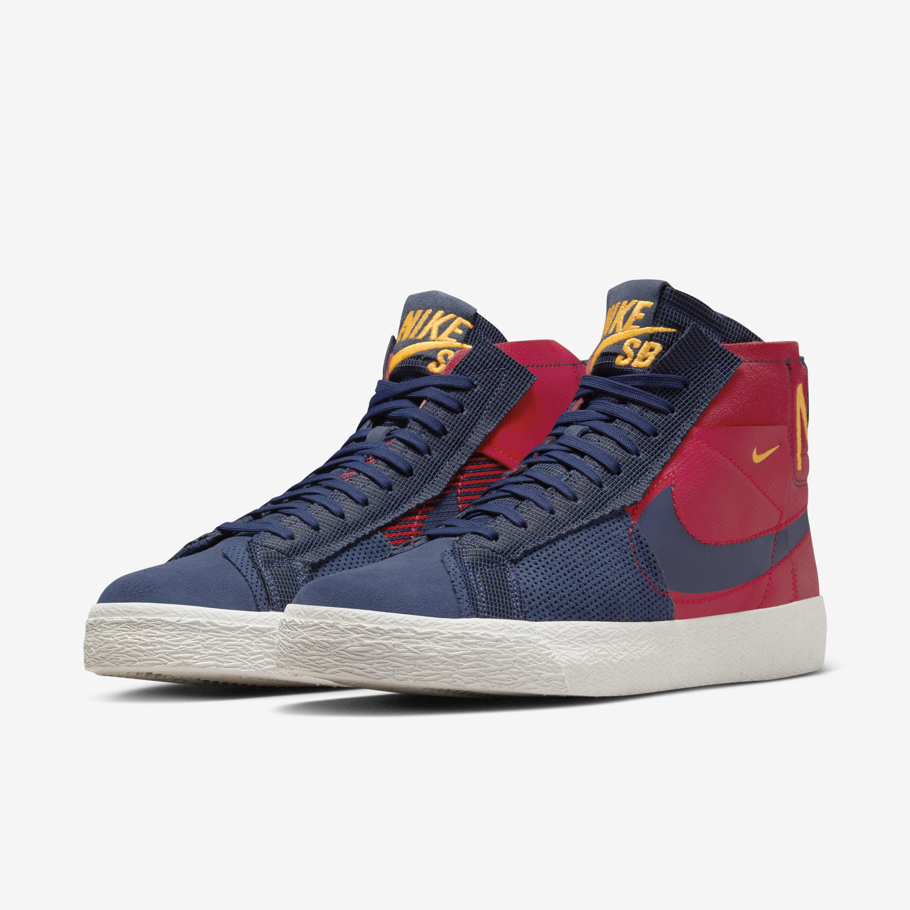 Nike blazer mid premium red store