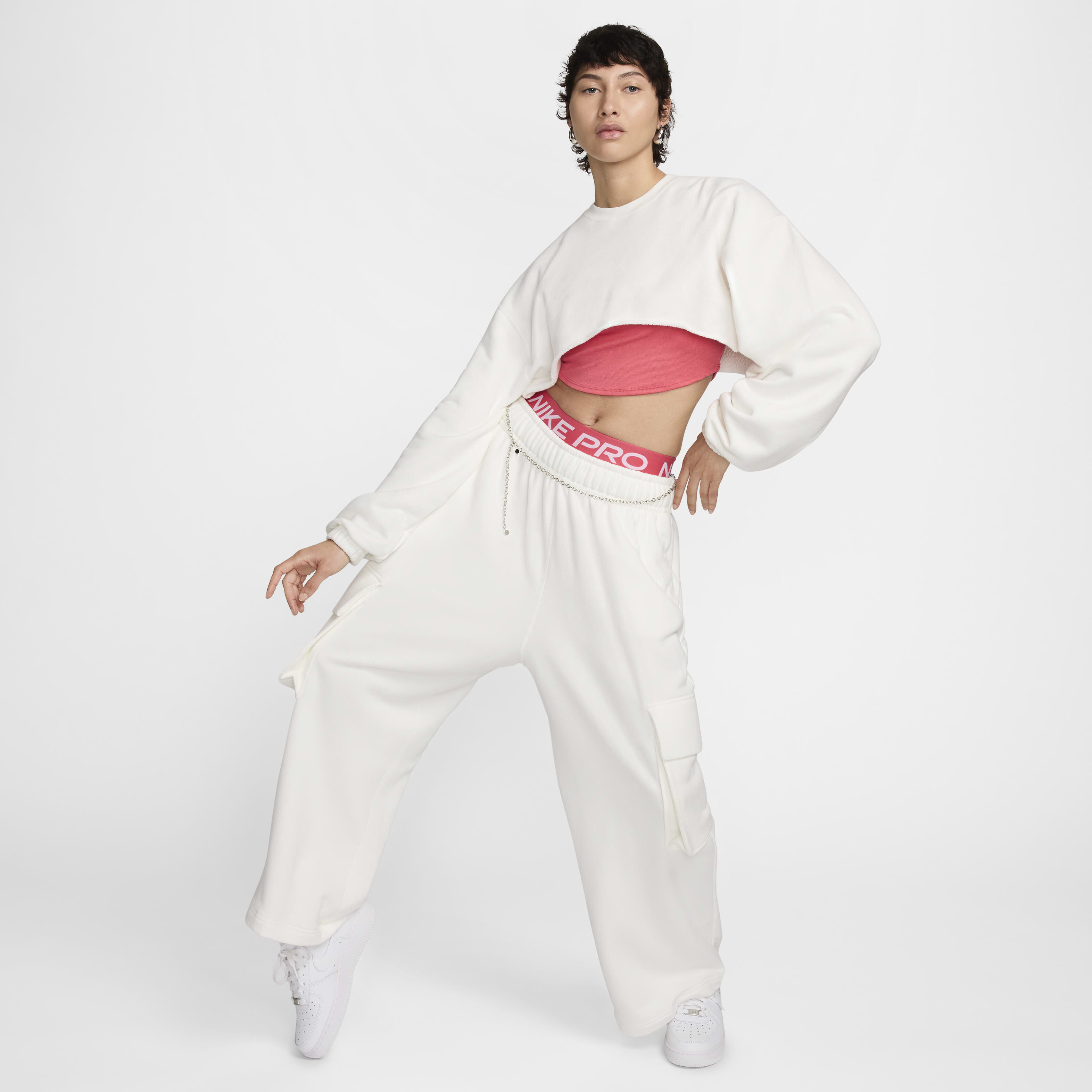 Buy Nike Sportswear Women s Oversized French Terry Shrug Nike Kuwait Official