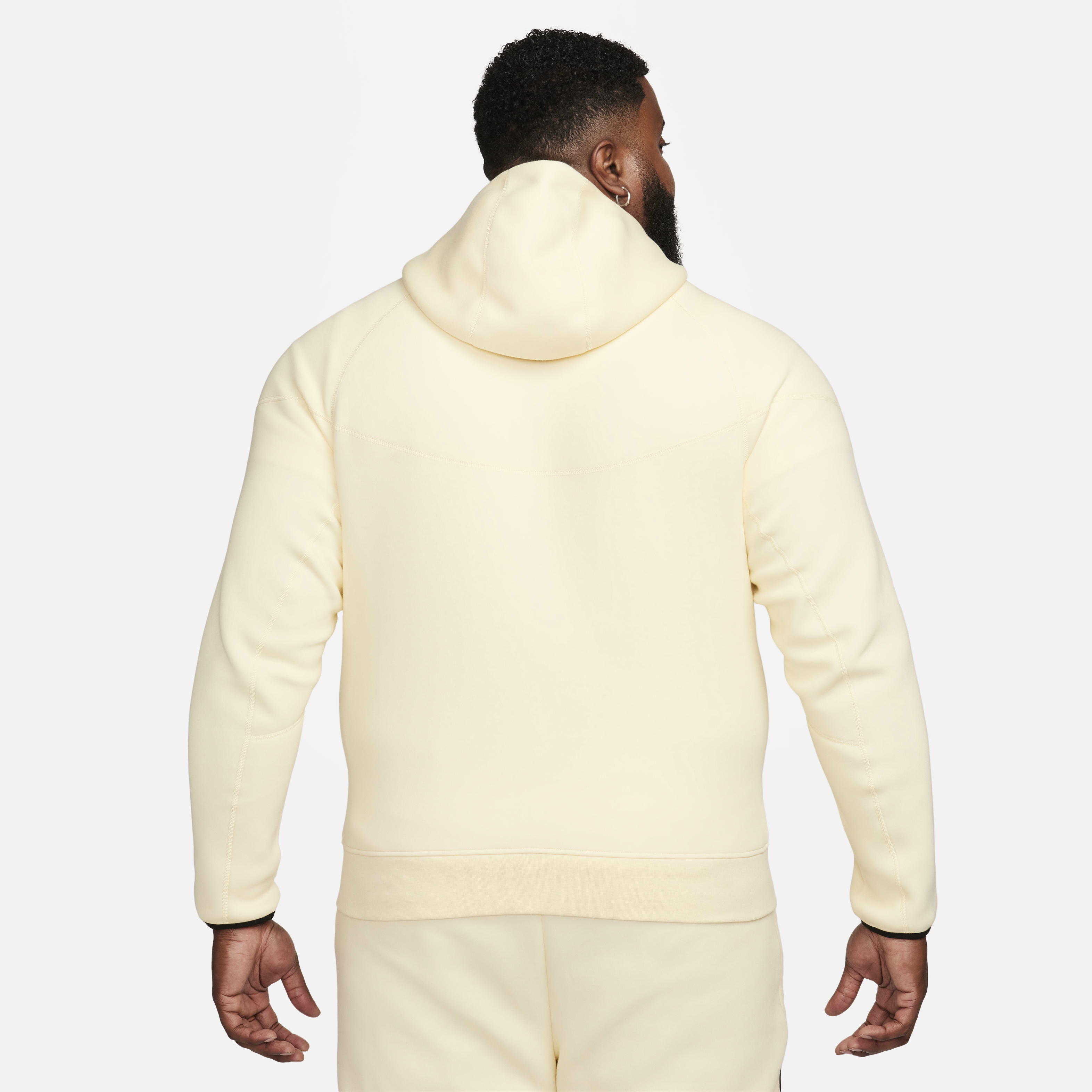 cream colour tech fleece