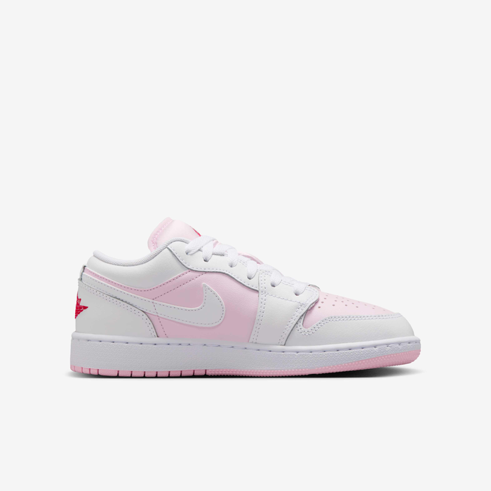 Buy Air Jordan Low Older Kids' Shoes Pink Foam/Fire Red/White