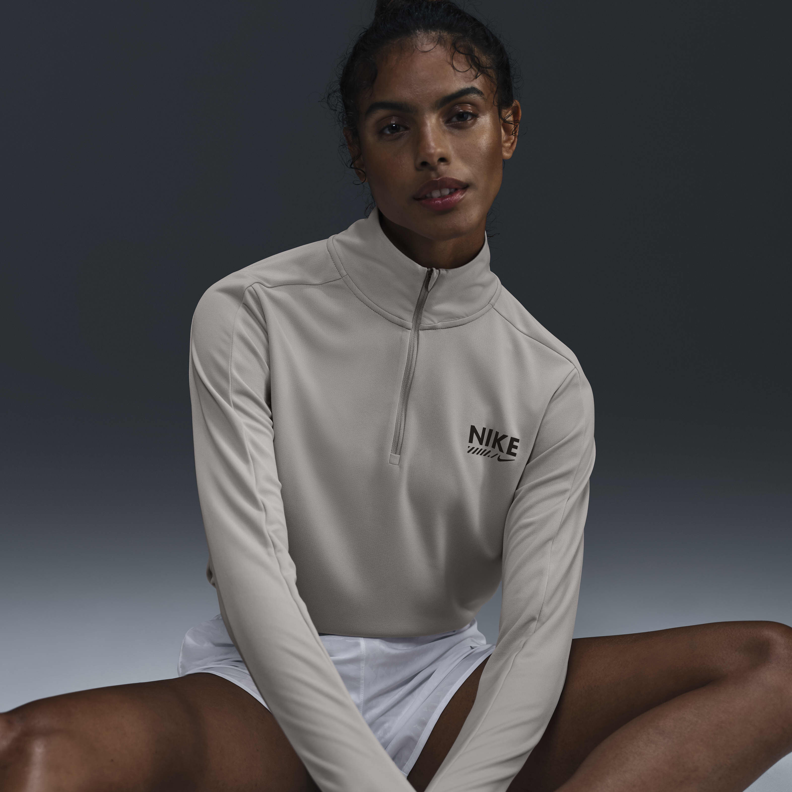 Buy Nike Pacer Women s Dri FIT 1 4 Zip Running Top Nike Kuwait Official