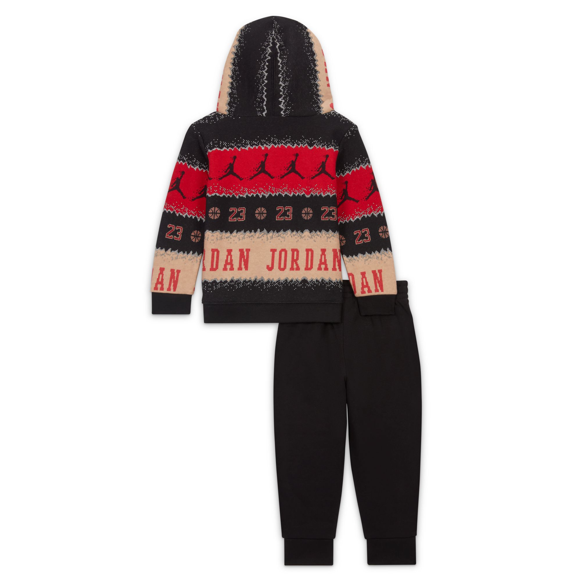 Buy Jordan MJ Holiday Pullover Set Baby 2-Piece Hoodie Set Black
