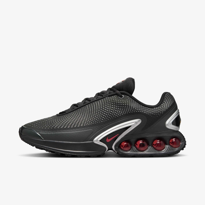 Buy Nike Air Max Dn Shoes Black/Black/Metallic Silver/University