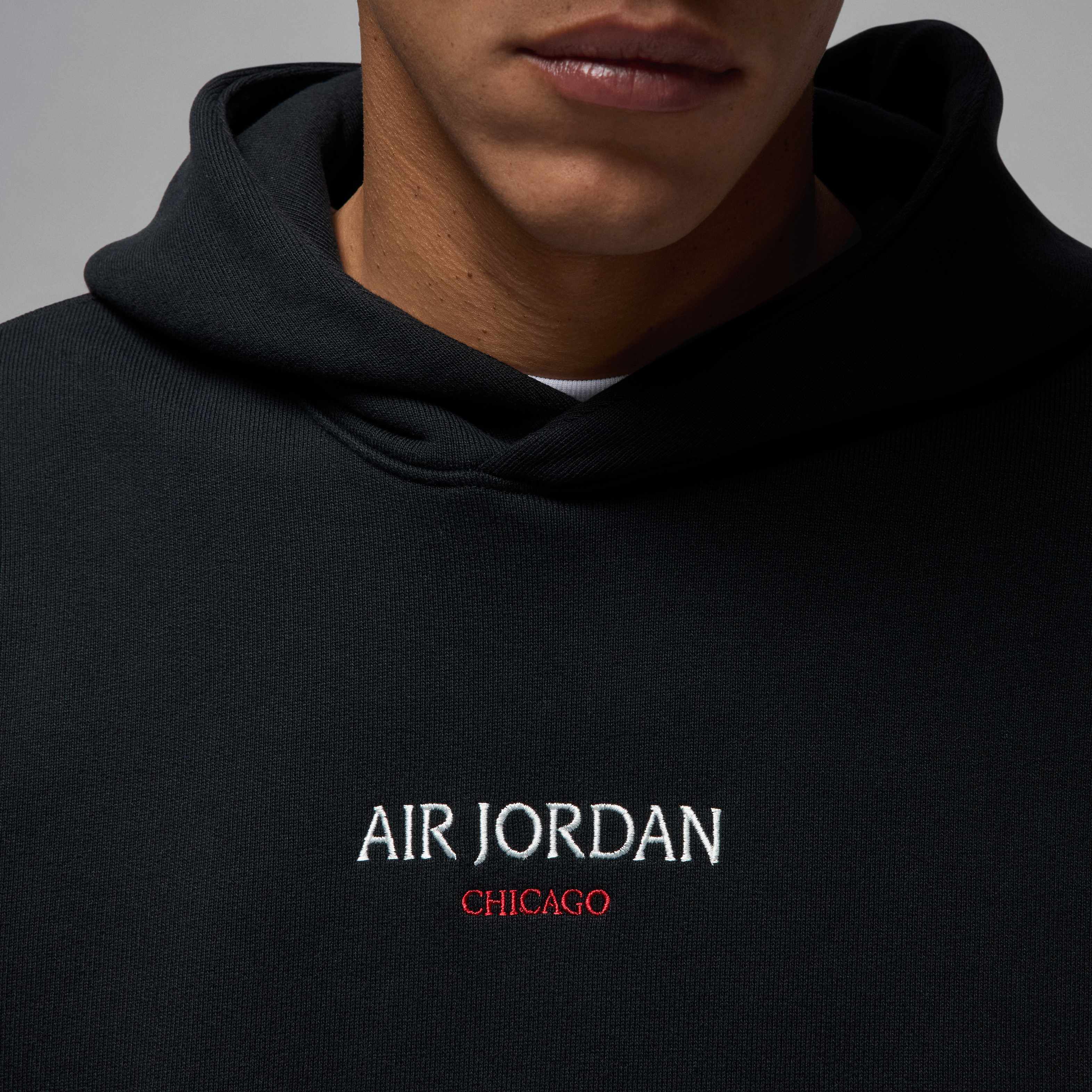 ★Nike★ Air Jordan Wordmark Men's Chicago Fleece Pullover H Buy Air Jordan Wordmark Men's Chicago Fleece Pullover Hoodie