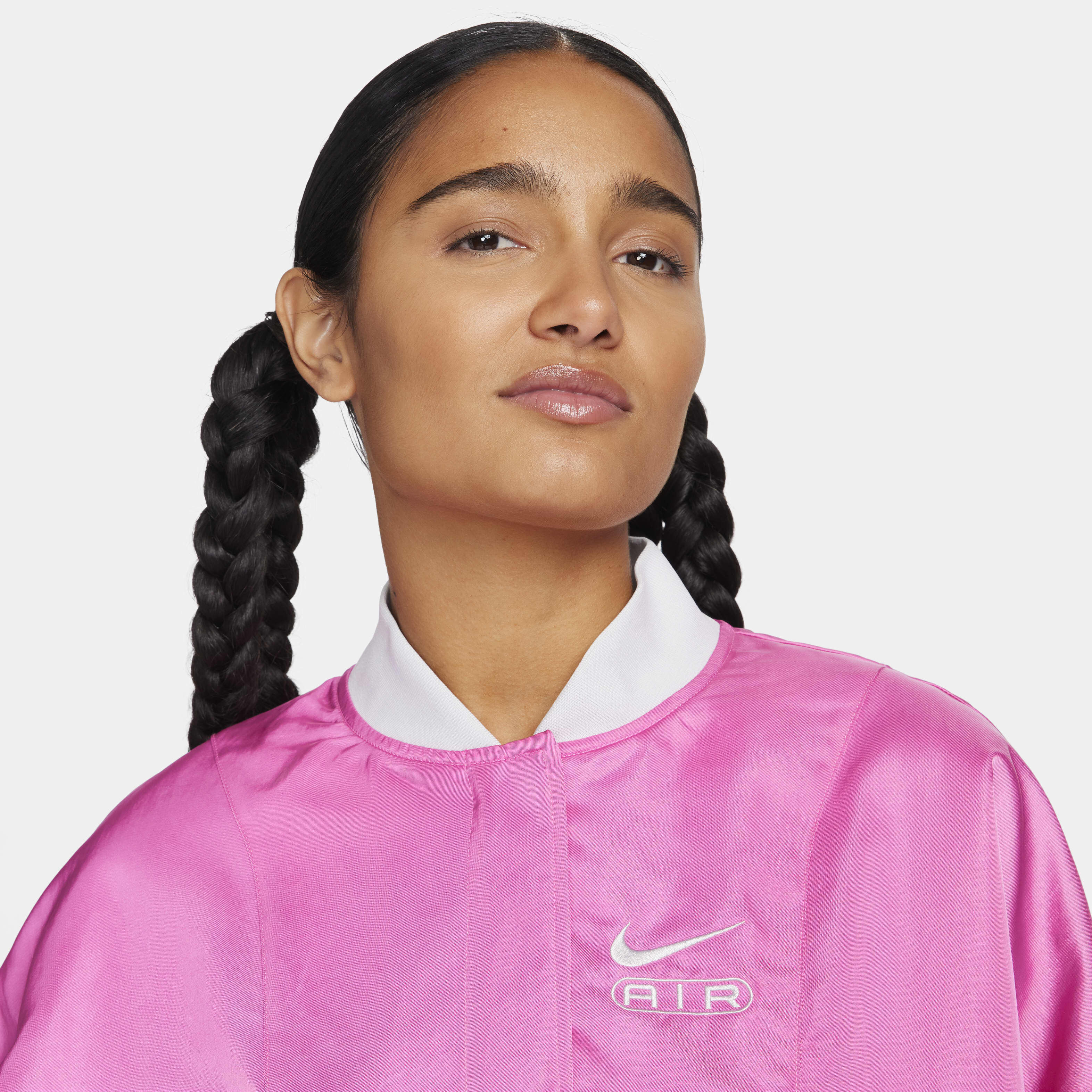 Nike air bomber women's woven jacket outlet