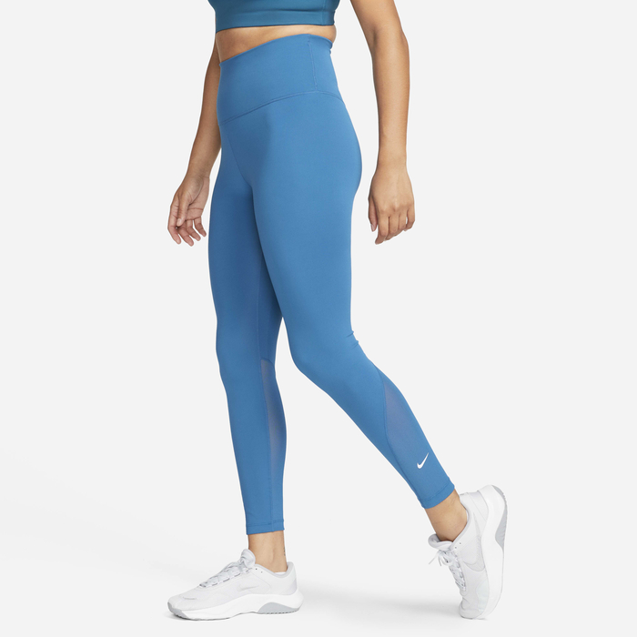 Buy Nike One Women's High-Waisted 7/8 Leggings Industrial Blue