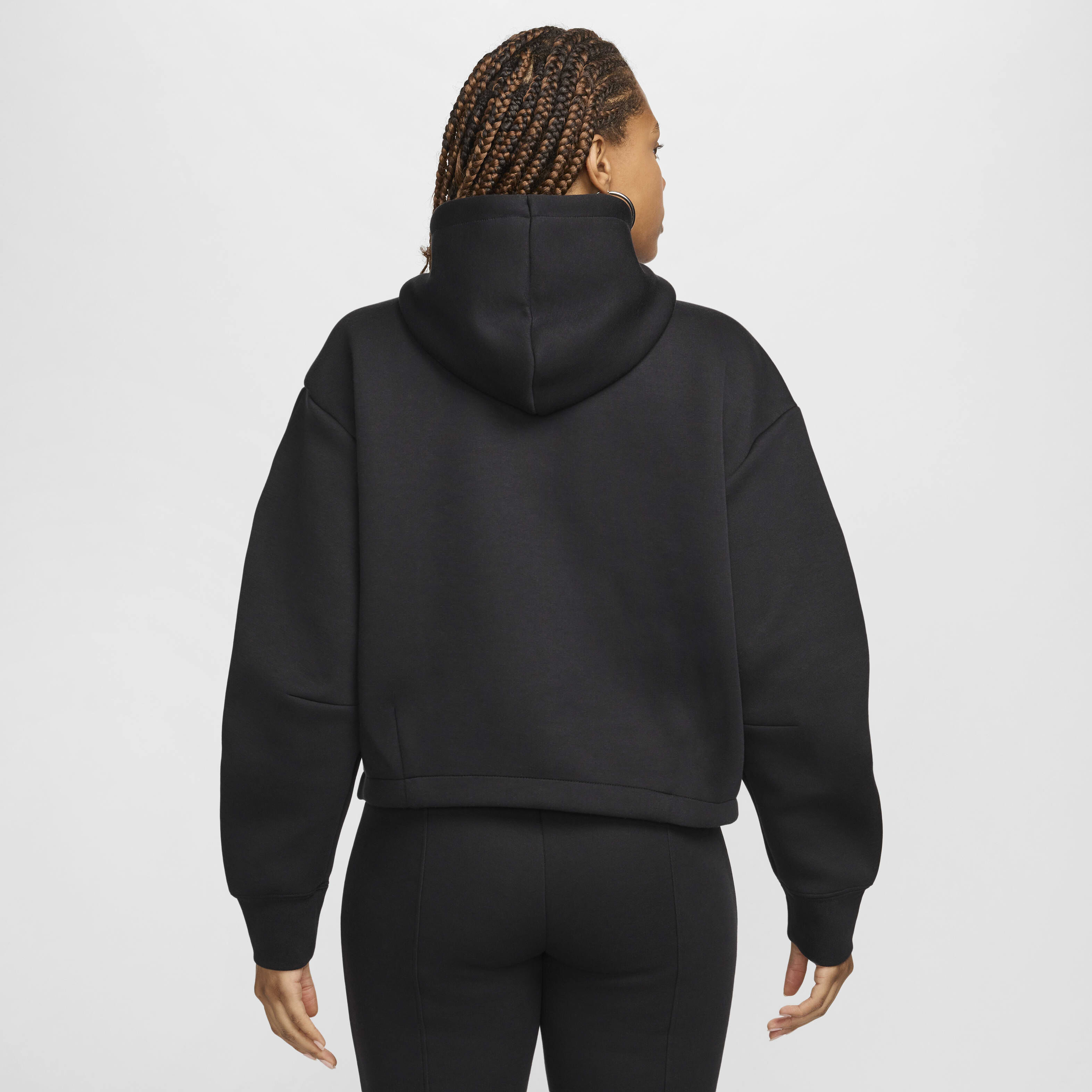 Black nike oversized hoodie hot sale