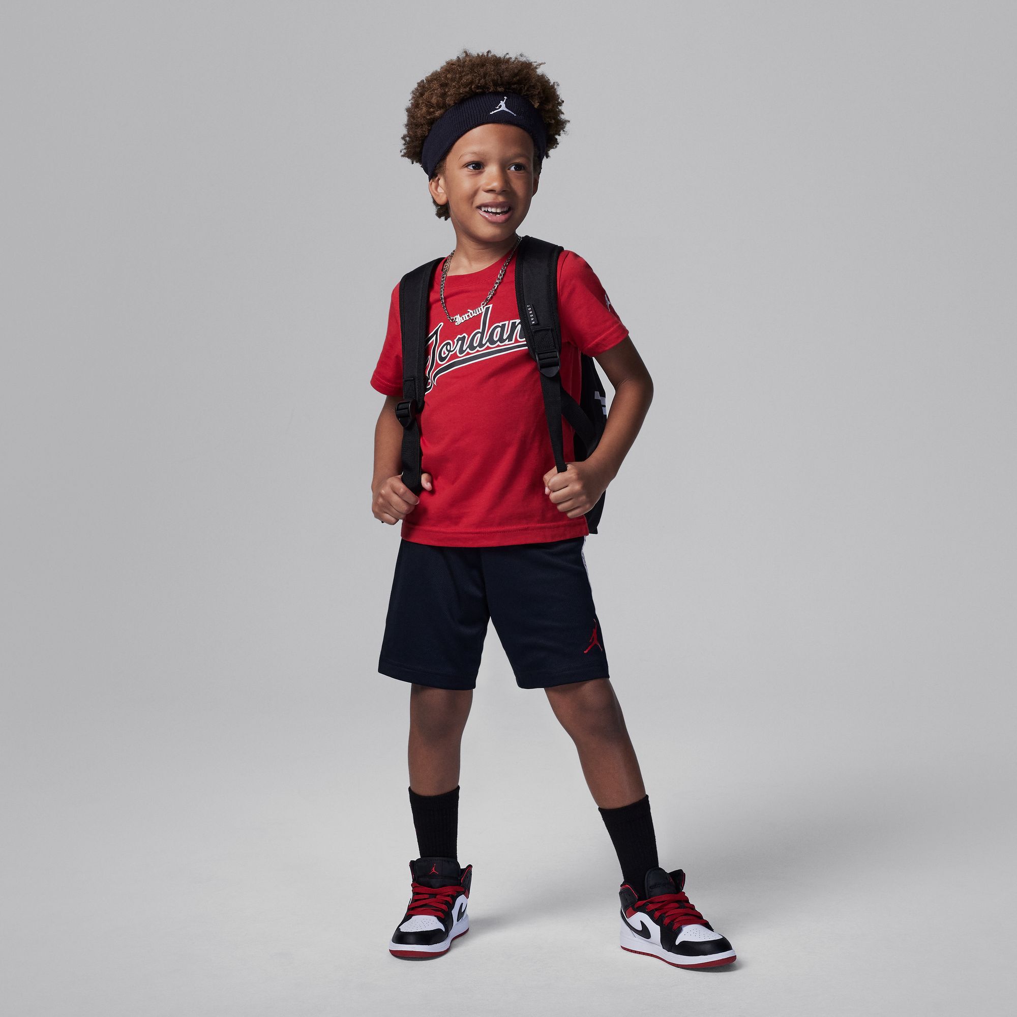 Children’s Sports Shorts Jordan Take Flight BG Flc Black