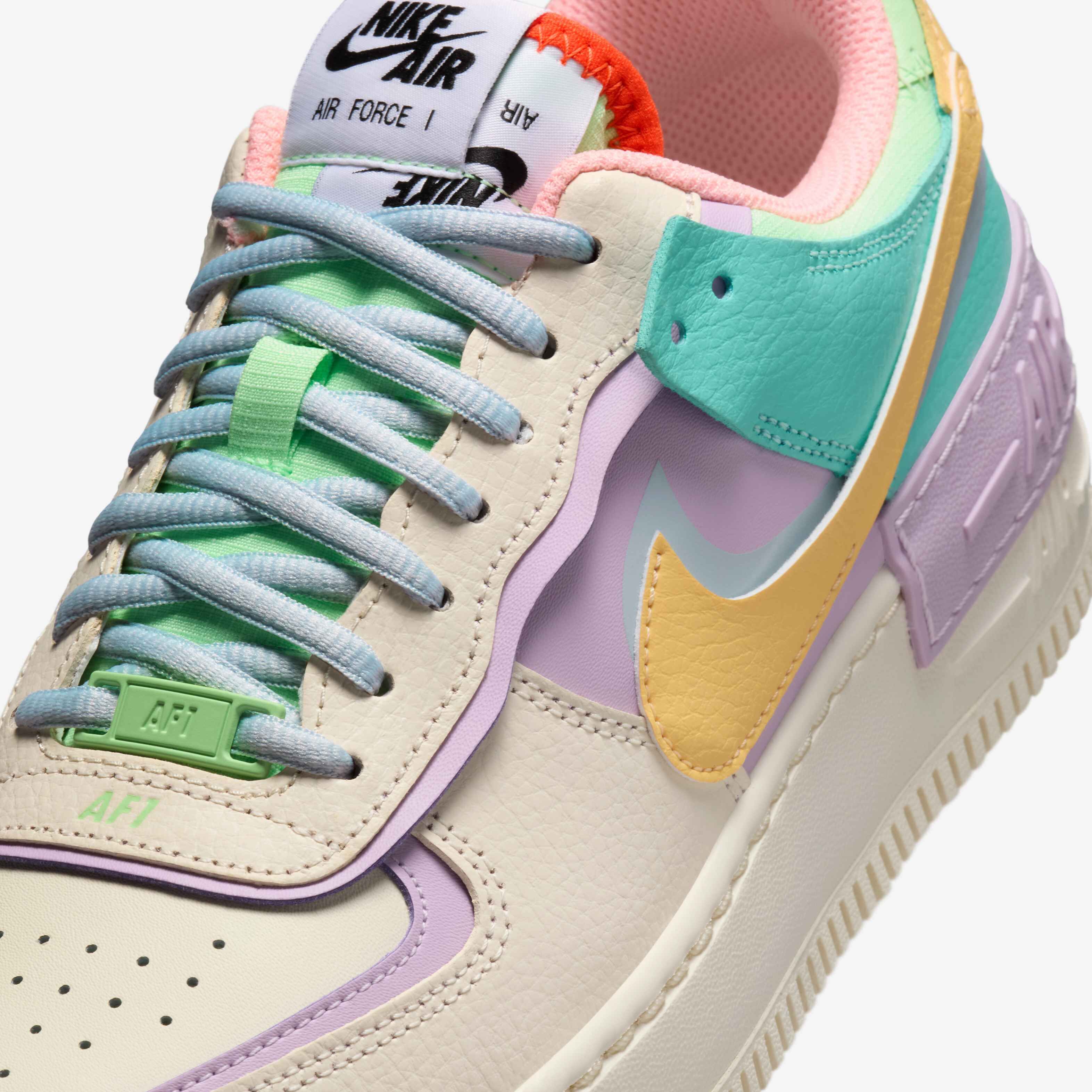 Buy Nike Air Force Shadow Women's Shoes Pale Ivory/Tropical