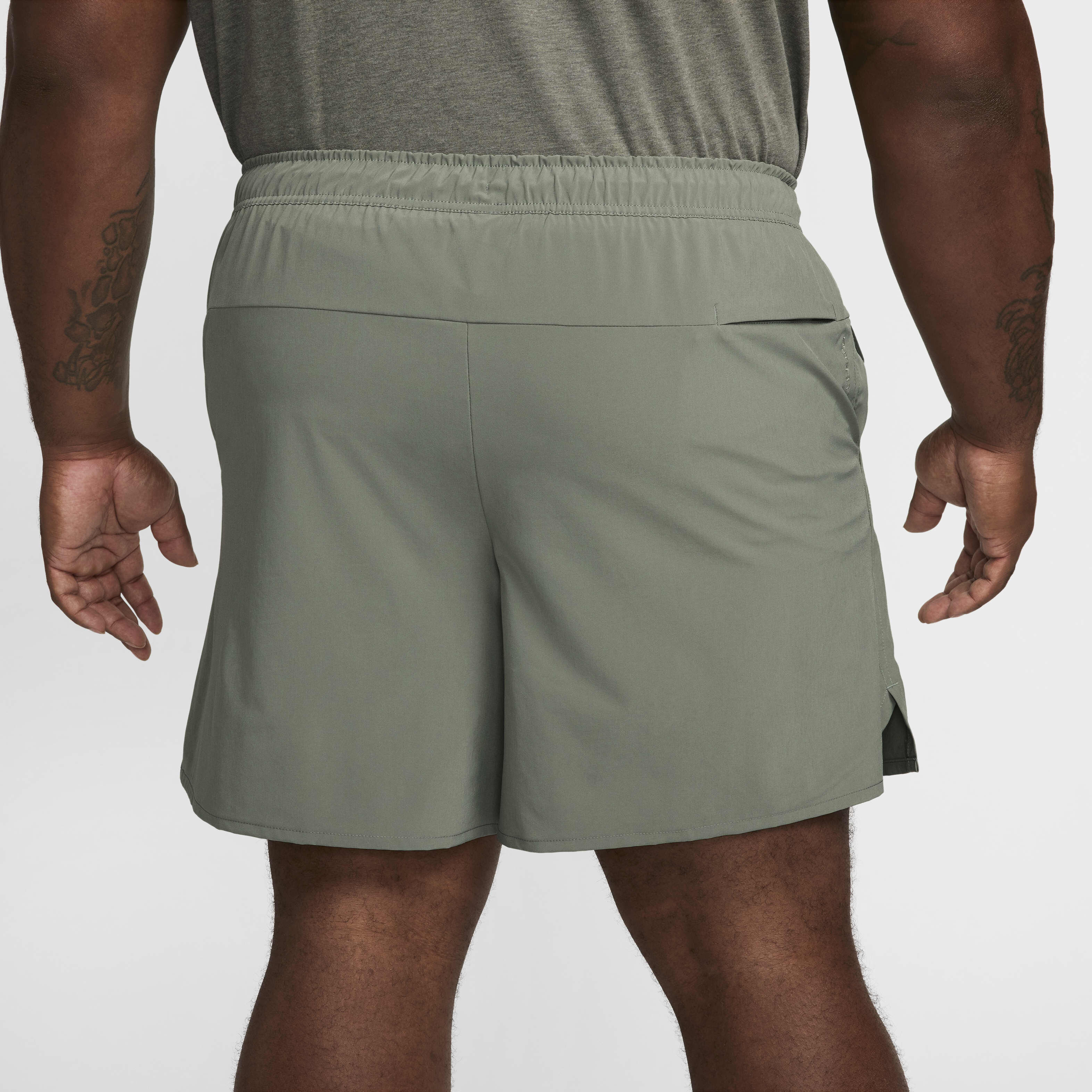 Buy Nike Unlimited Swoosh Men s 18cm approx. Dri FIT Unlined Versatile Shorts Nike Kuwait Official