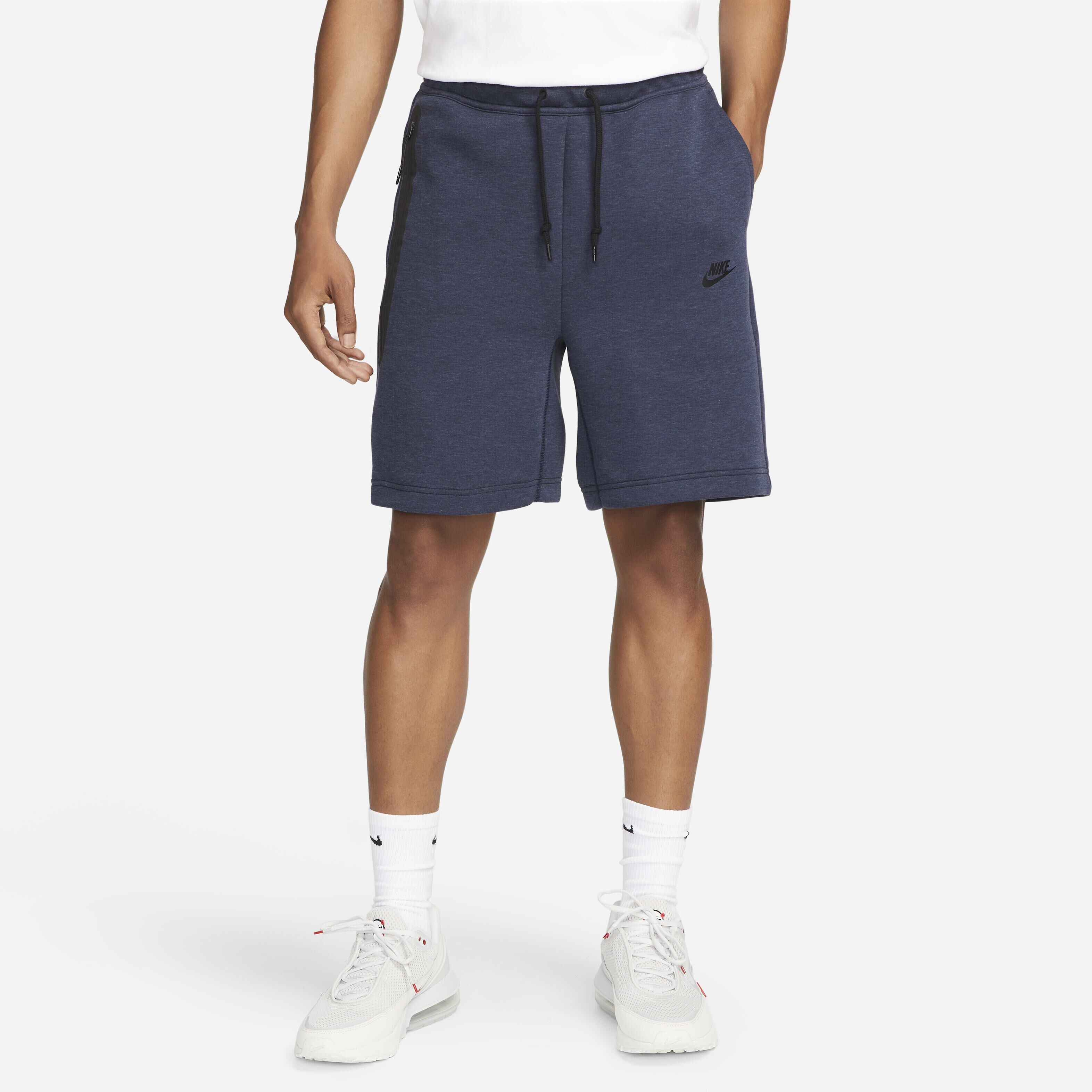 WDS-SIG Tech Fleece Short ネイビー Nike Sportswear Tech Fleece Men's Shorts CU4503-410 (Midnight Navy