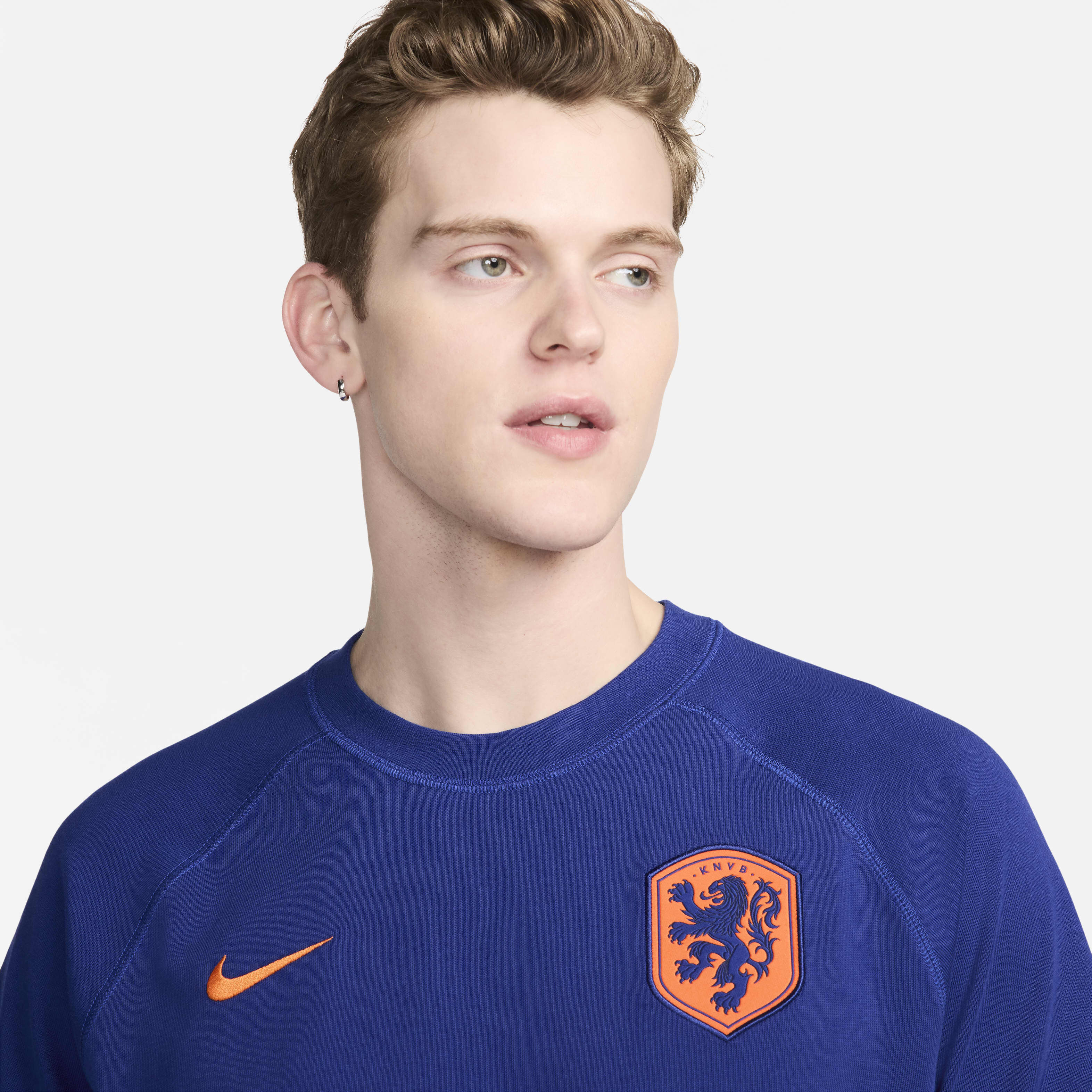 Buy Netherlands Travel Nike Football Short-Sleeve Top - Deep Royal