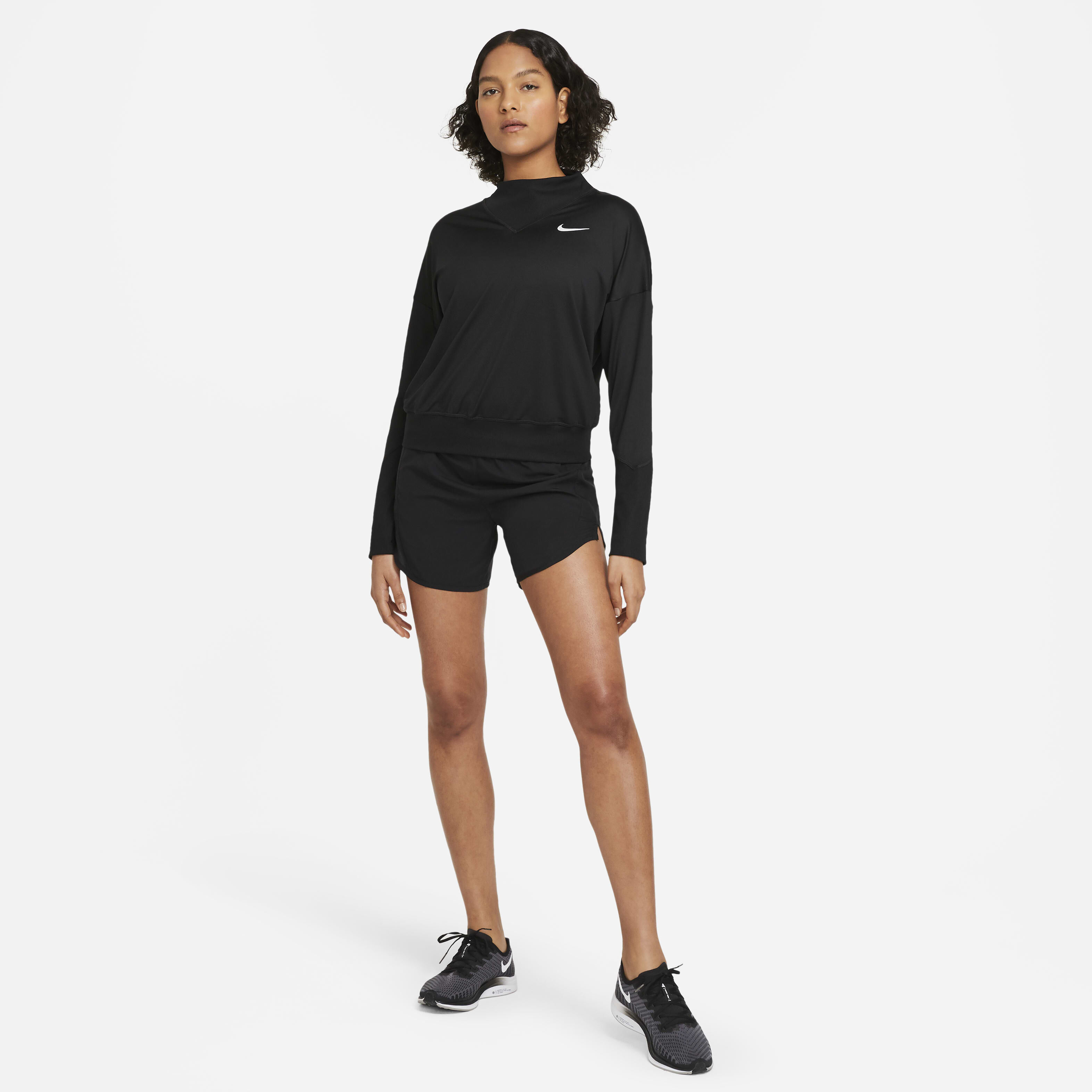 Buy Nike Tempo Luxe Women s Running Shorts Black Black Nike Kuwait Official