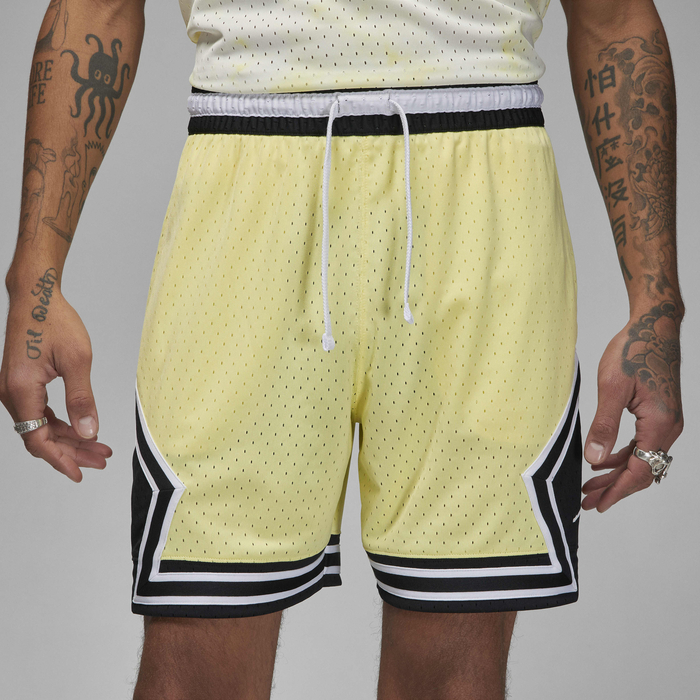 Buy Jordan Dri-FIT Sport Diamond Shorts Lemon Chiffon/Black