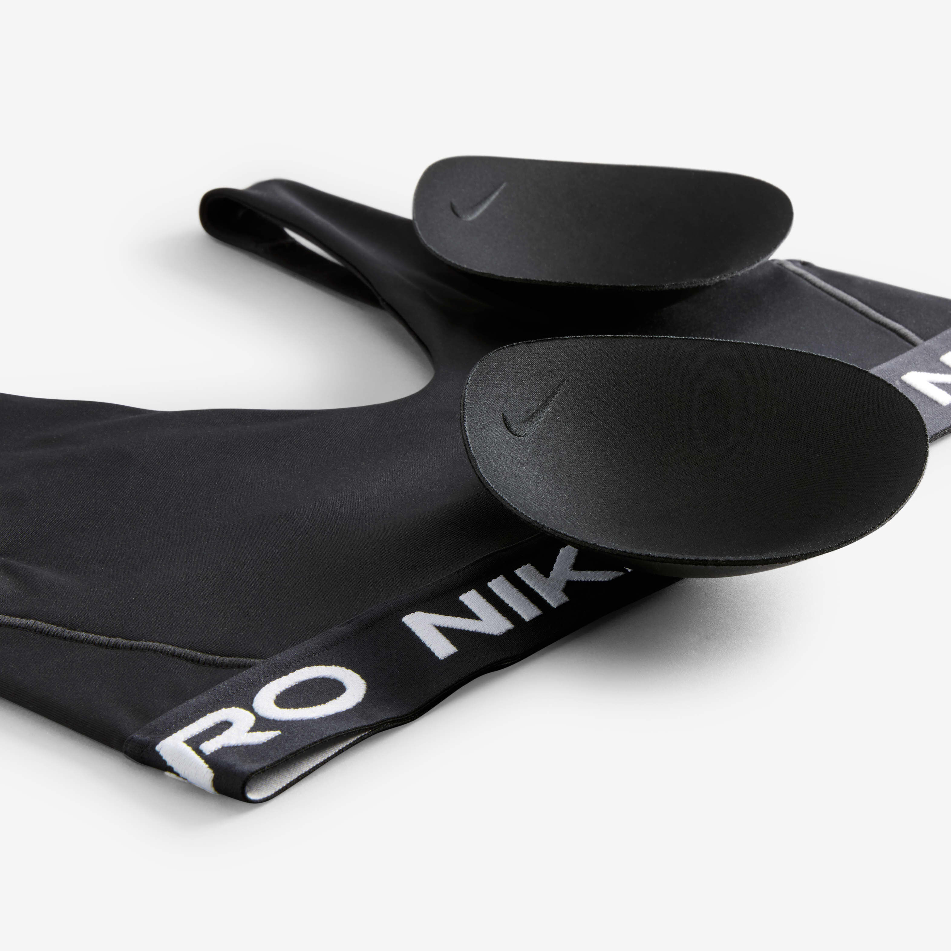 Buy Nike Pro Indy Plunge Women s Medium Support Padded Sports Bra Black Nike Kuwait Official