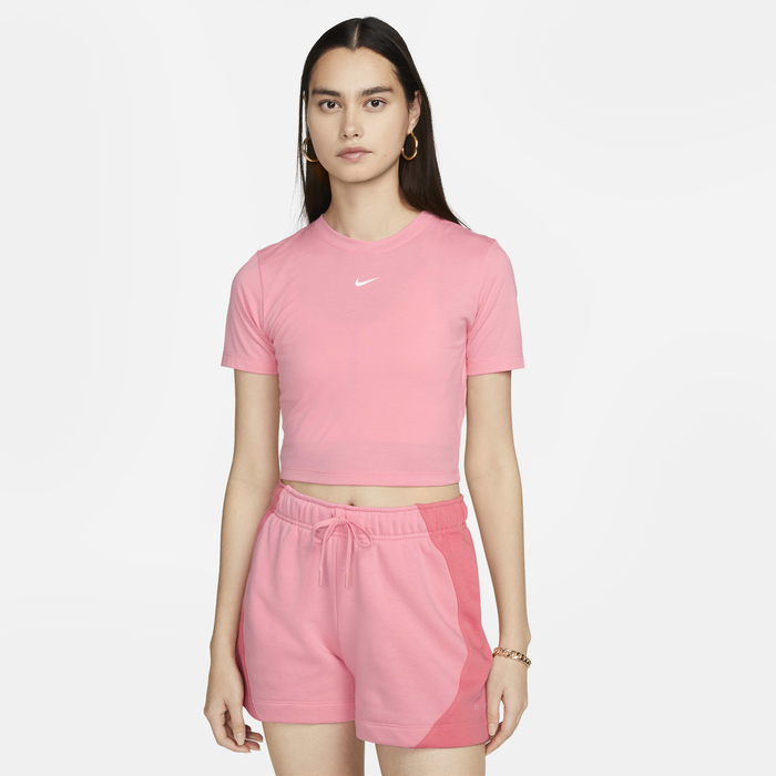 Buy Nike Sportswear Essential Women's Slim Cropped T-Shirt Coral