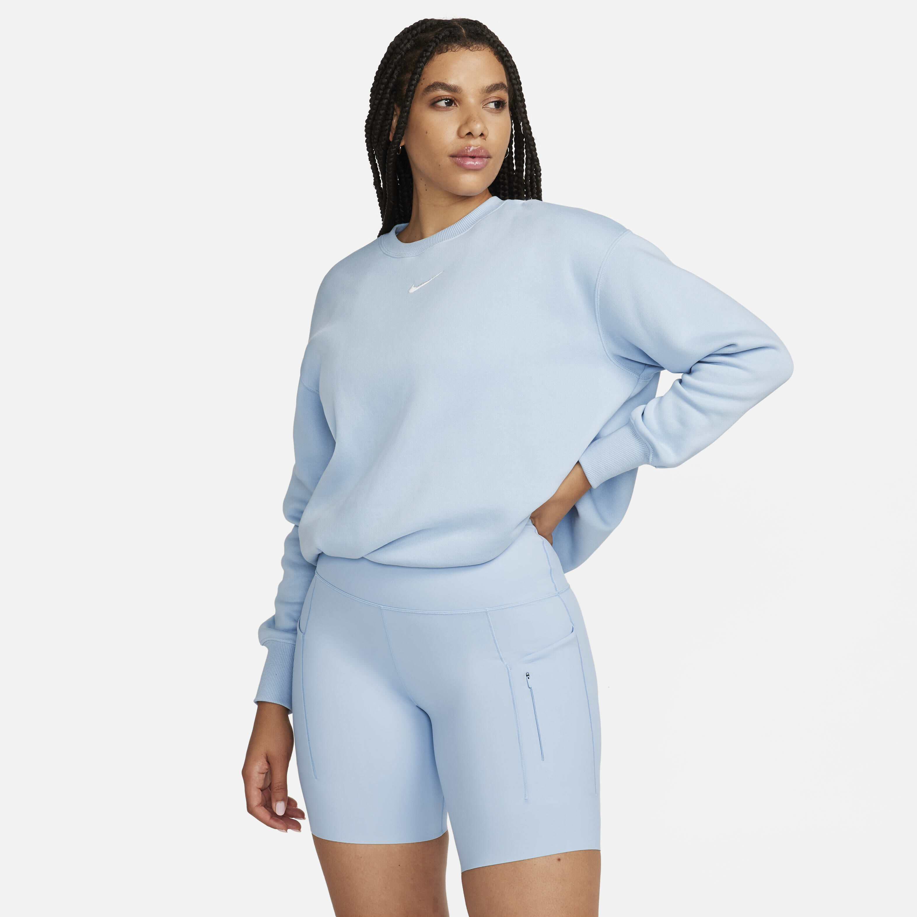 Light blue nike shorts womens store
