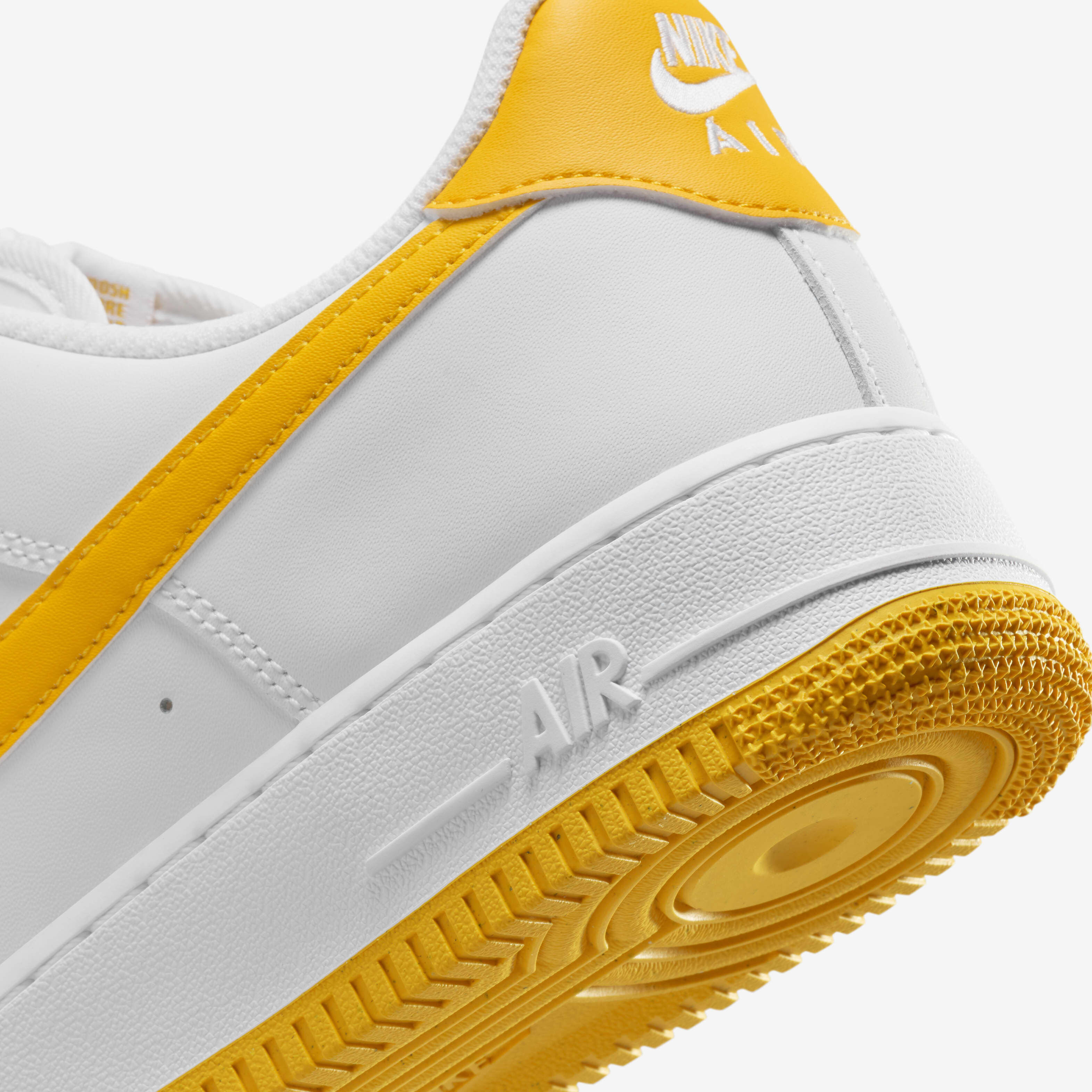 Nike air force 1 07 yellow swoosh shop