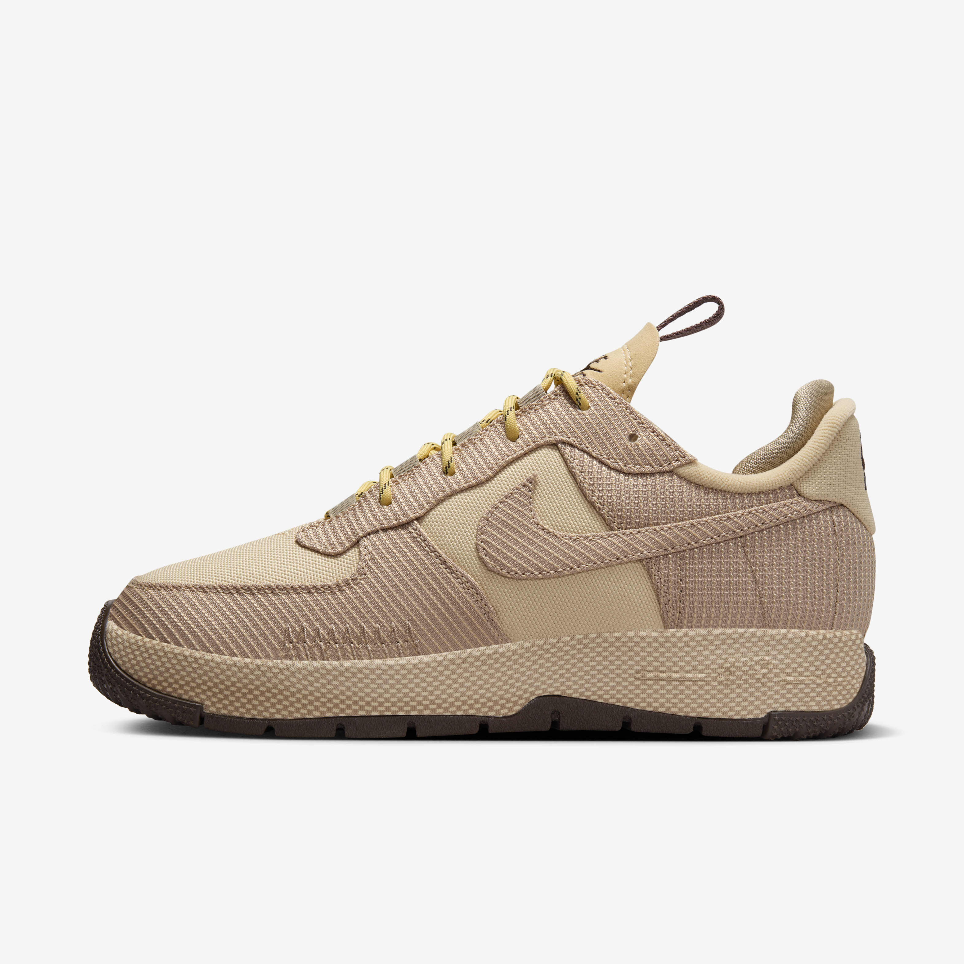 Buy Nike Air Force 1 Wild Women s Shoes Sesame Baroque Brown Khaki Sesame Nike Kuwait Official