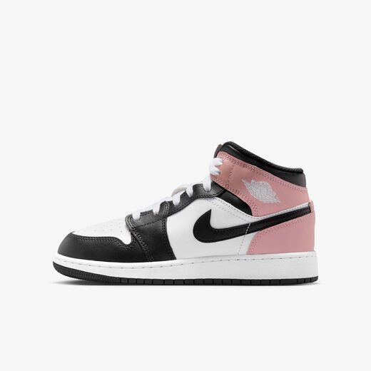 Sale for Kids'-JRDN, Air Jordan 1 Mid 'Rust Pink', Older Kids' Shoes
