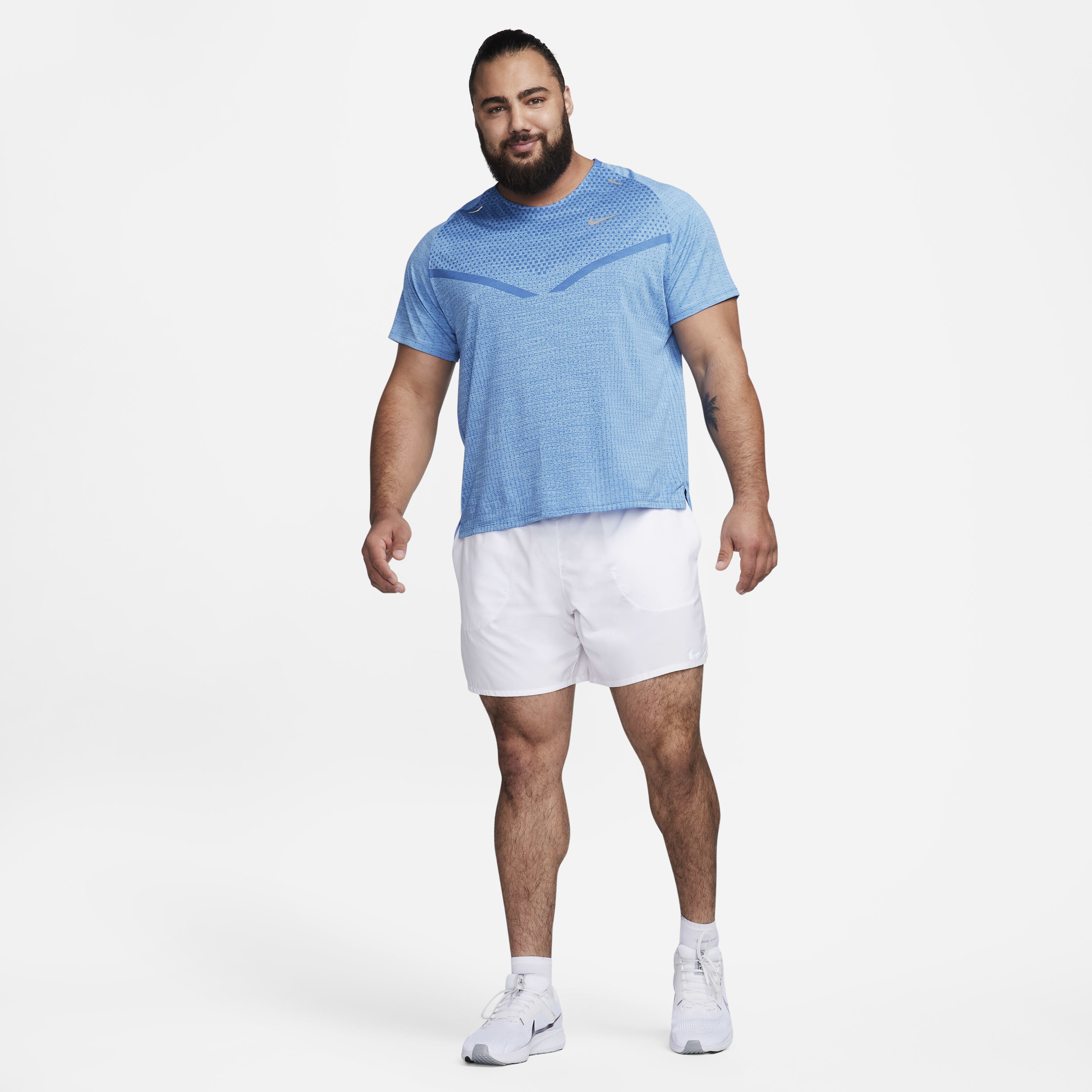 Buy Nike Tech Knit Men s Dri FIT ADV Short sleeve Running Top Nike Kuwait Official