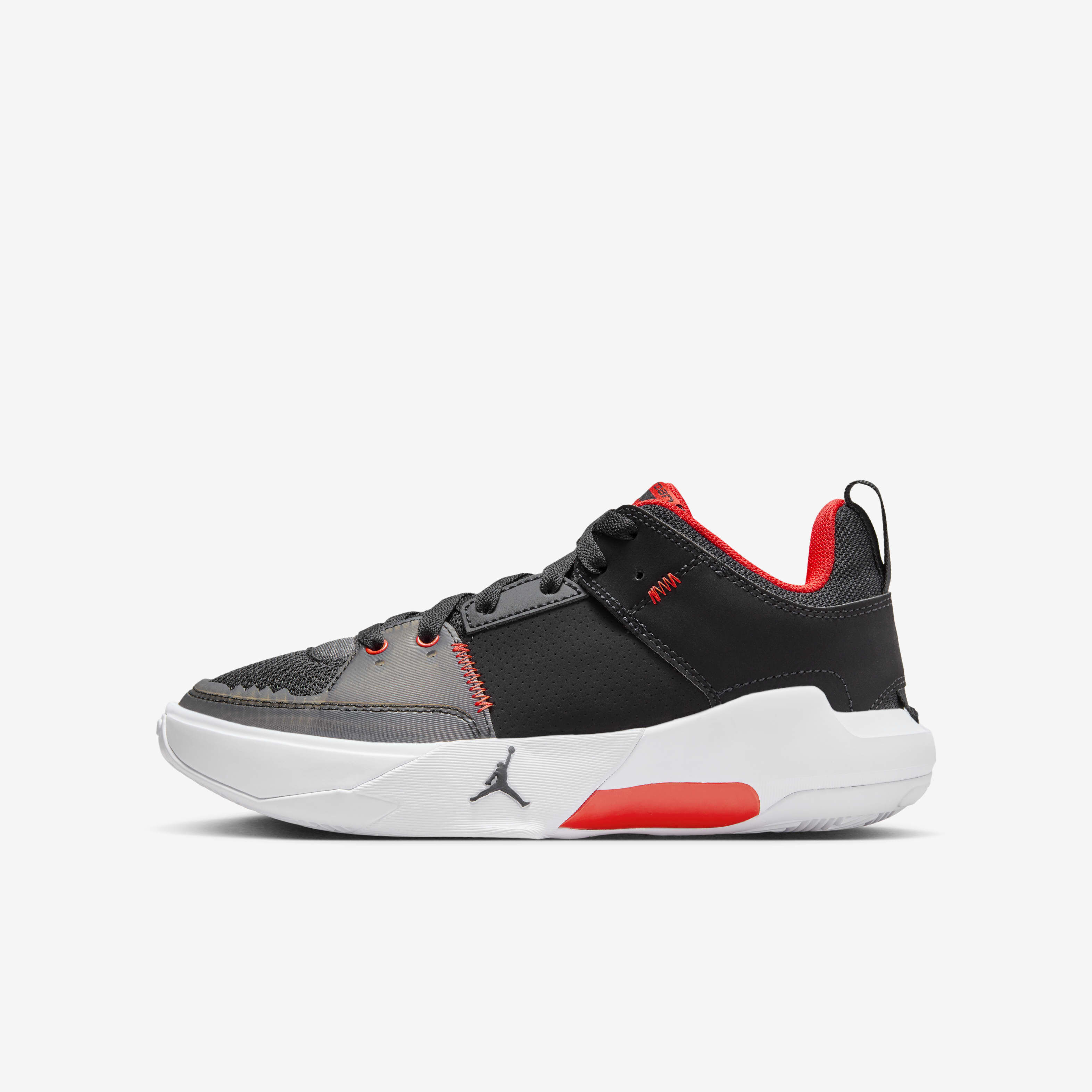 Buy Jordan One Take 5 Older Kids Shoes Black White Anthracite Habanero Red Nike Kuwait Official
