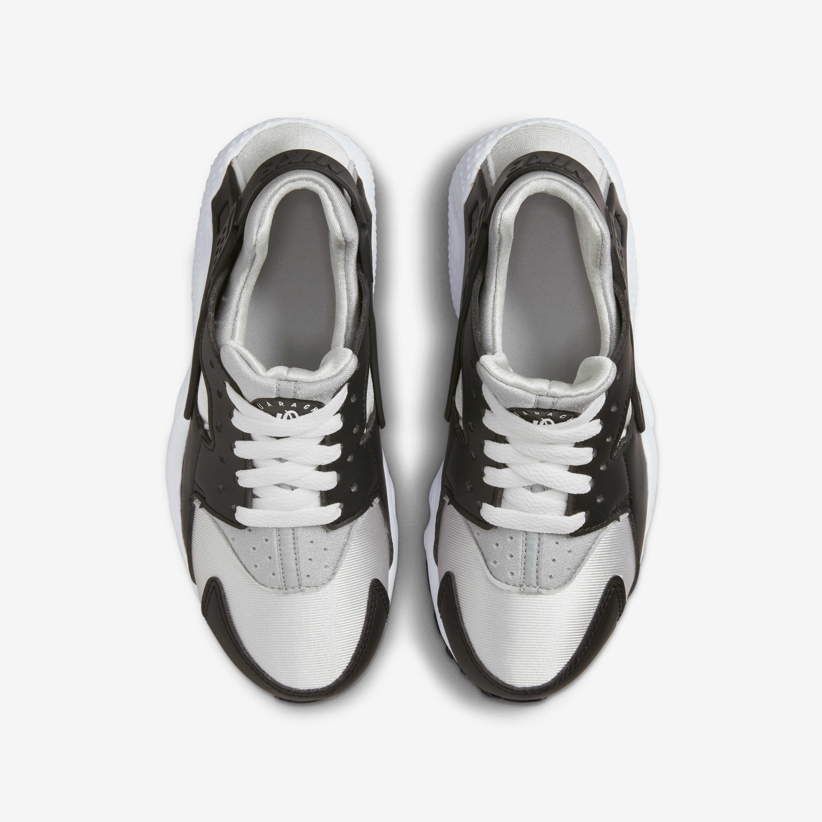 Buy Nike Huarache Run Older Kids Shoes Black Neutral Grey Medium Grey White Nike Kuwait Official