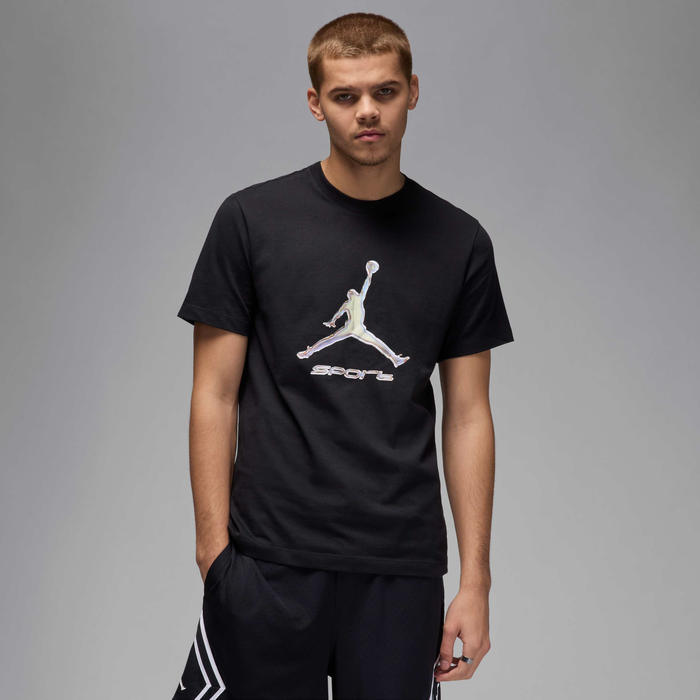 Buy Jordan Sport Men's Dri-FIT T-Shirt Black/White Nike Kuwait