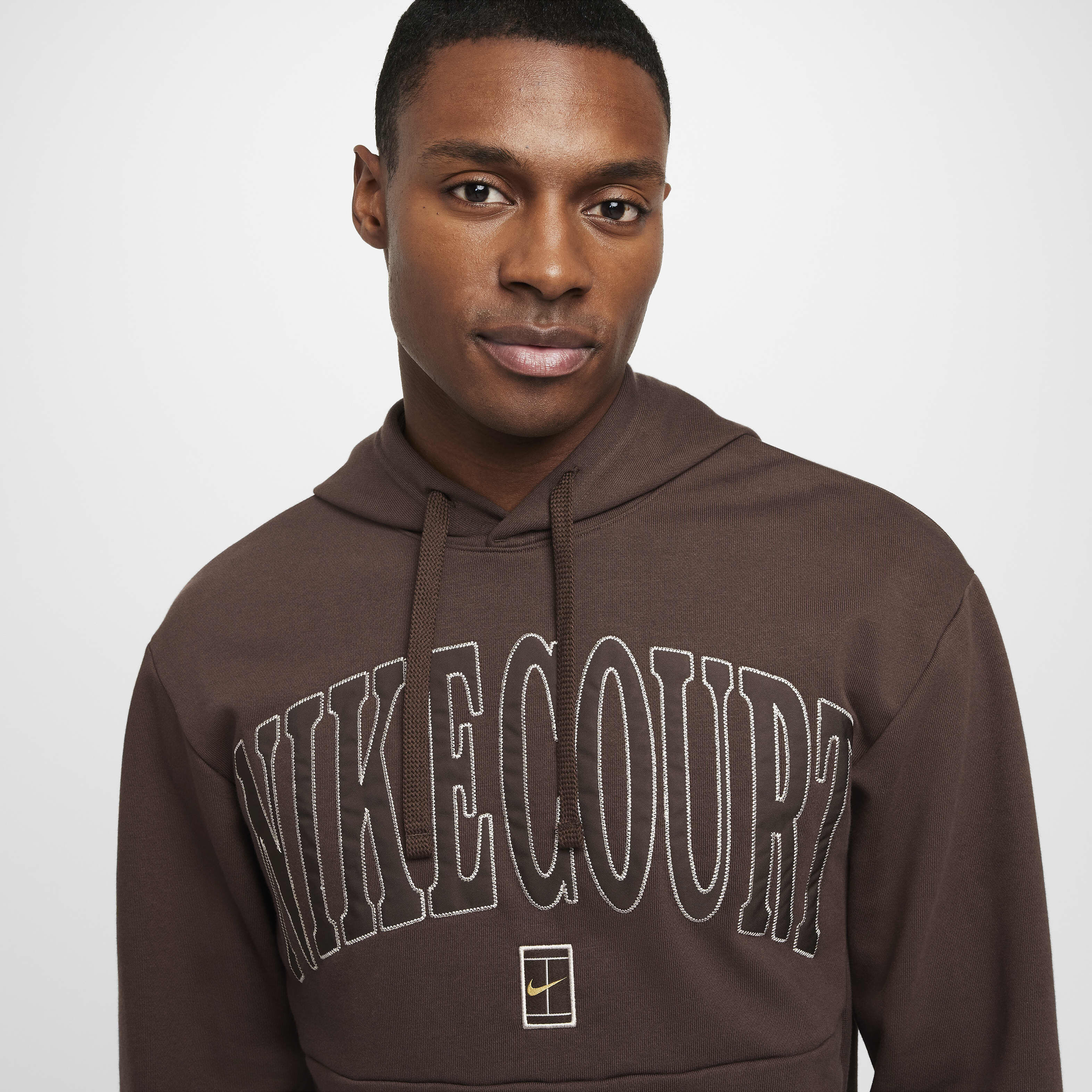 Buy NikeCourt Heritage Men s Dri FIT Fleece Tennis Hoodie Nike Kuwait Official