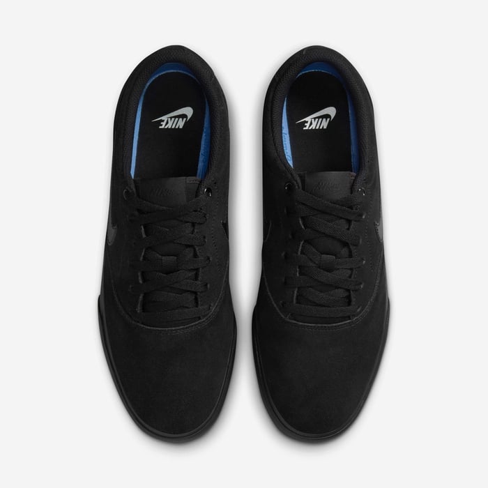 Buy Nike Charge Suede Men's Shoes Black/Black/Black Nike