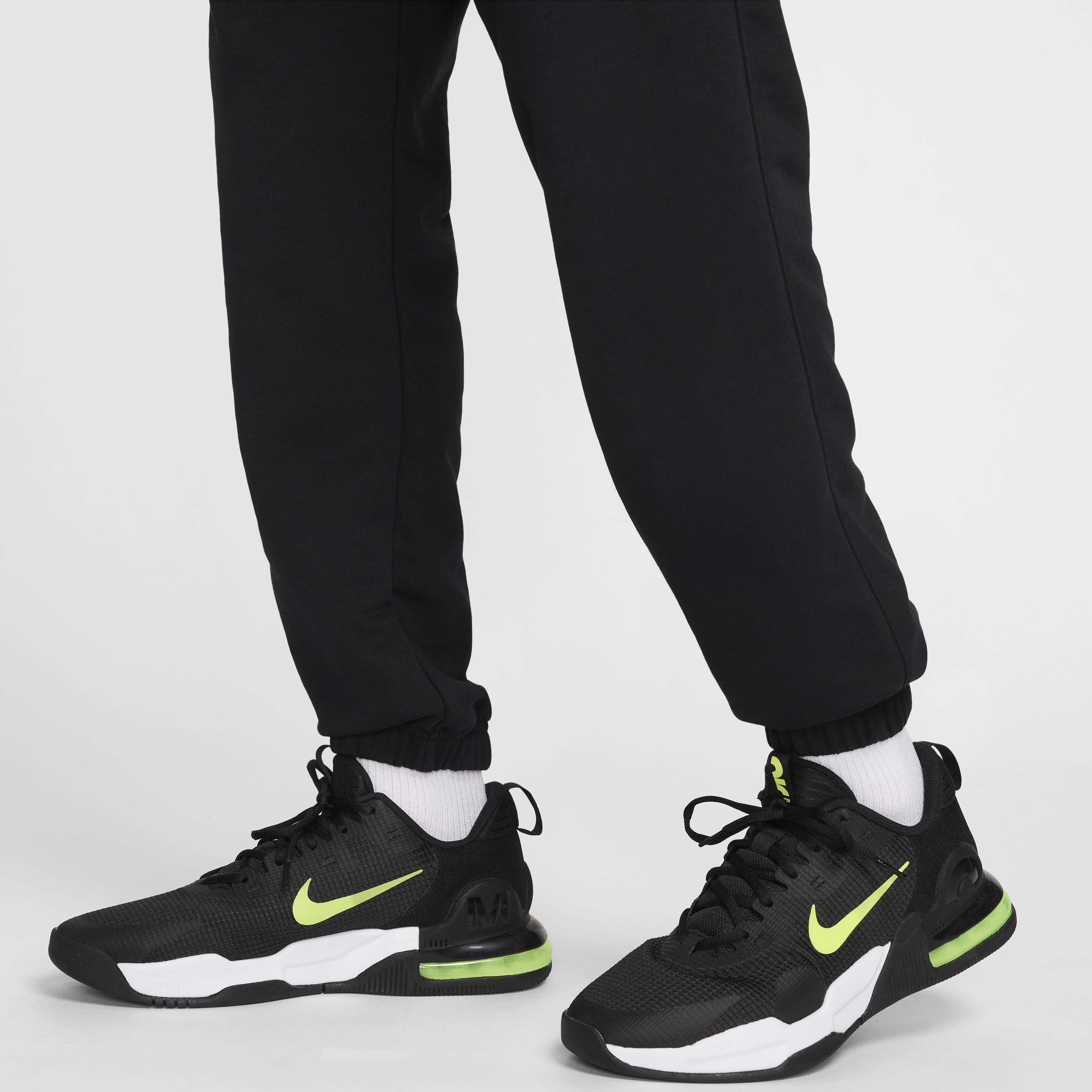 Buy Nike Swoosh Men s Dri FIT Fleece Fitness Joggers Nike Kuwait Official